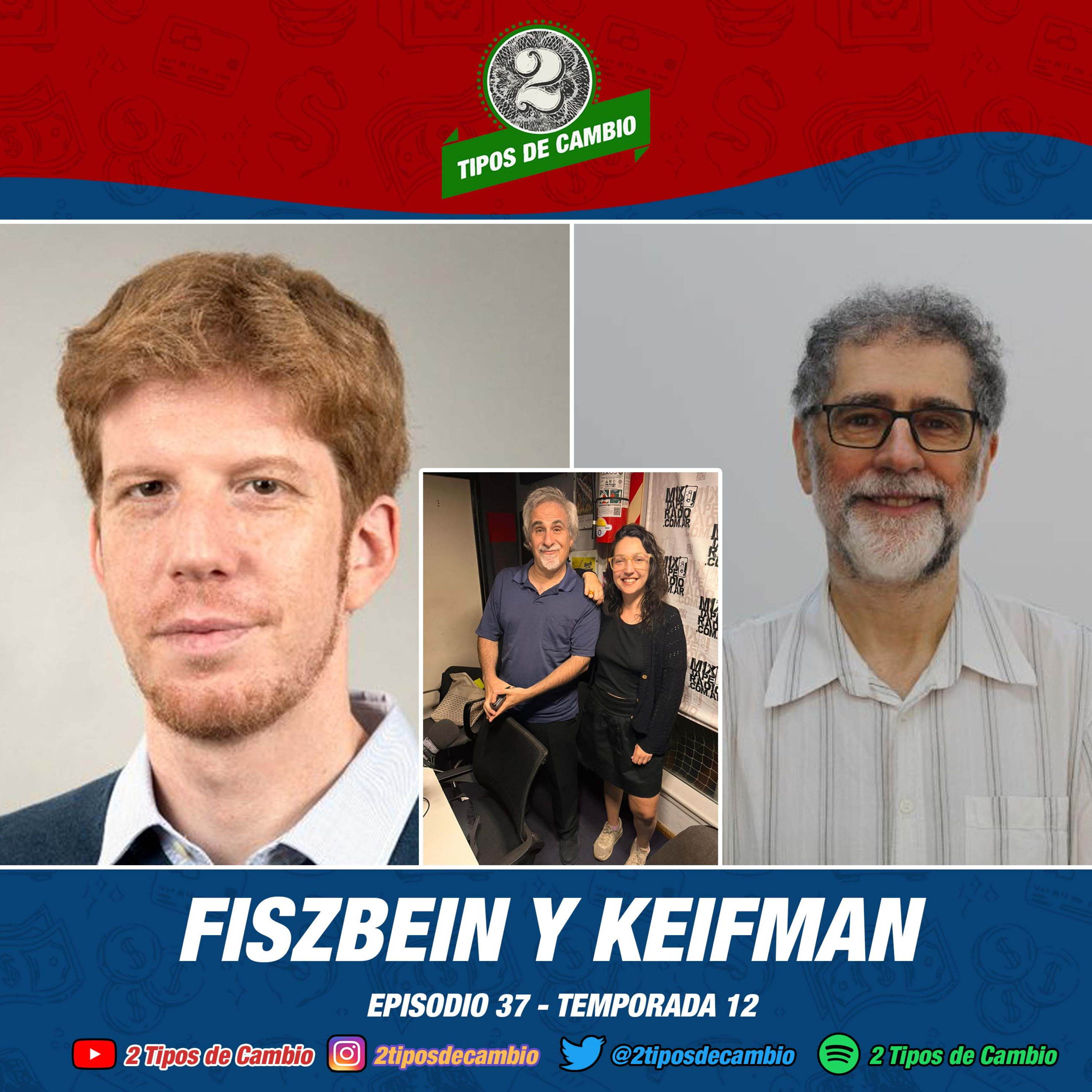 E37|S12 Martin Fiszbein y Saúl Keifman - #boston #belgrano #shirky episode artwork