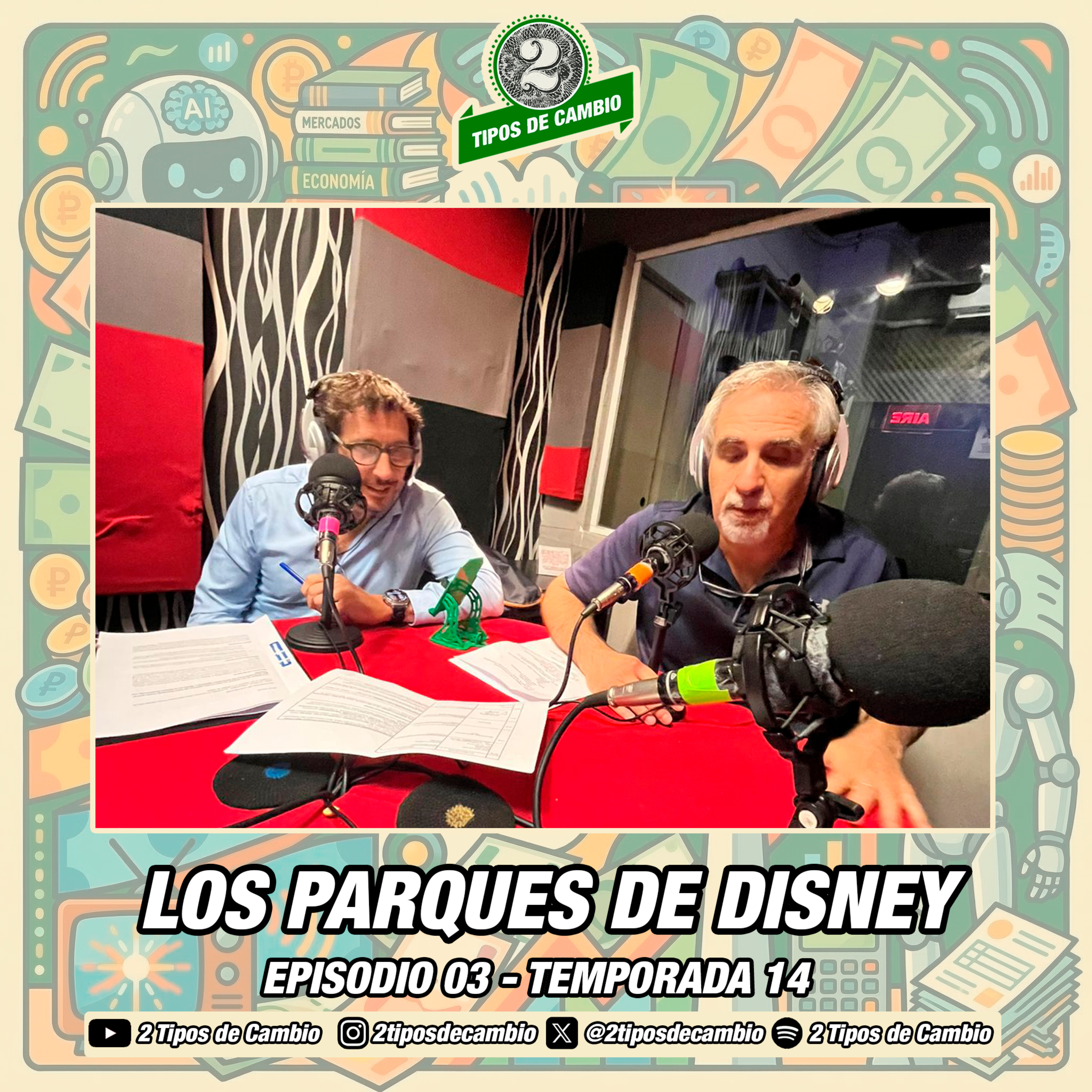 E03|S14 Los parques Disney - #mentiras #estadísticas #error episode artwork