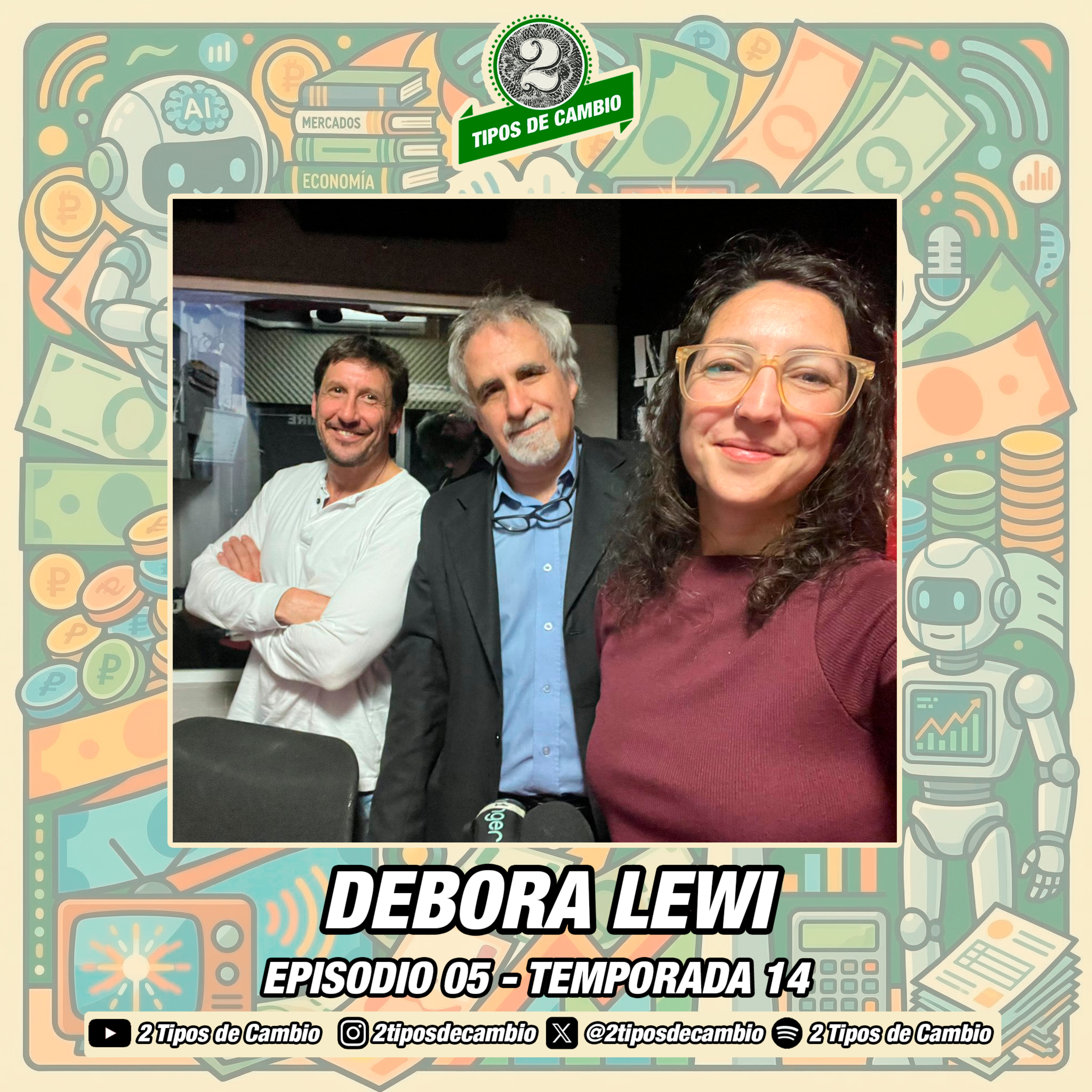 E05|S14 Debora Lewi - #cafecito #cv #hiperinflación episode artwork