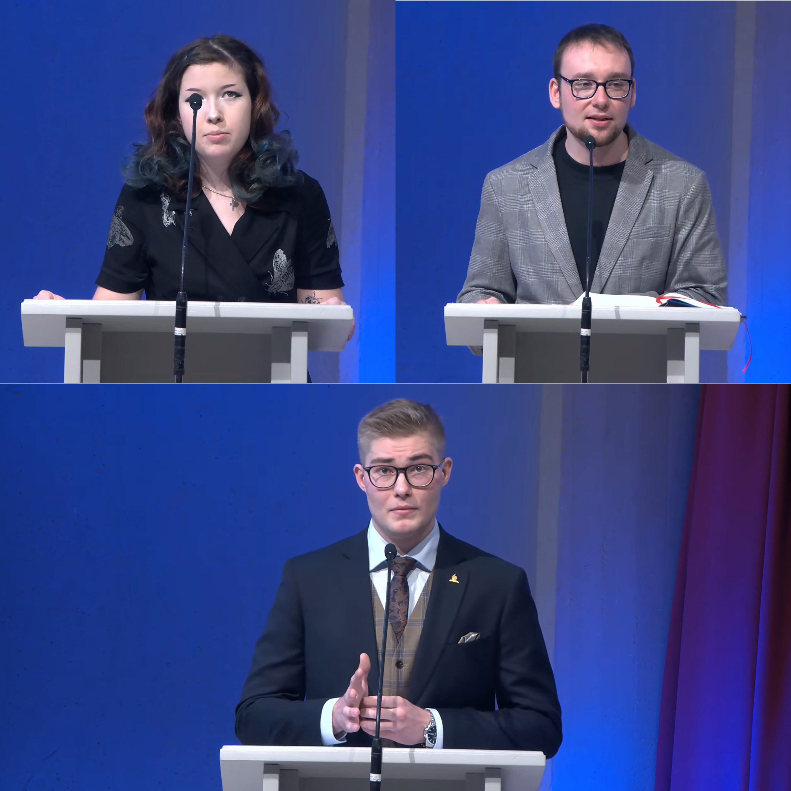 Matias Liebl, Daniel Šmíd, Sára Vančová • Studentská bohoslužba • Pochyby episode artwork