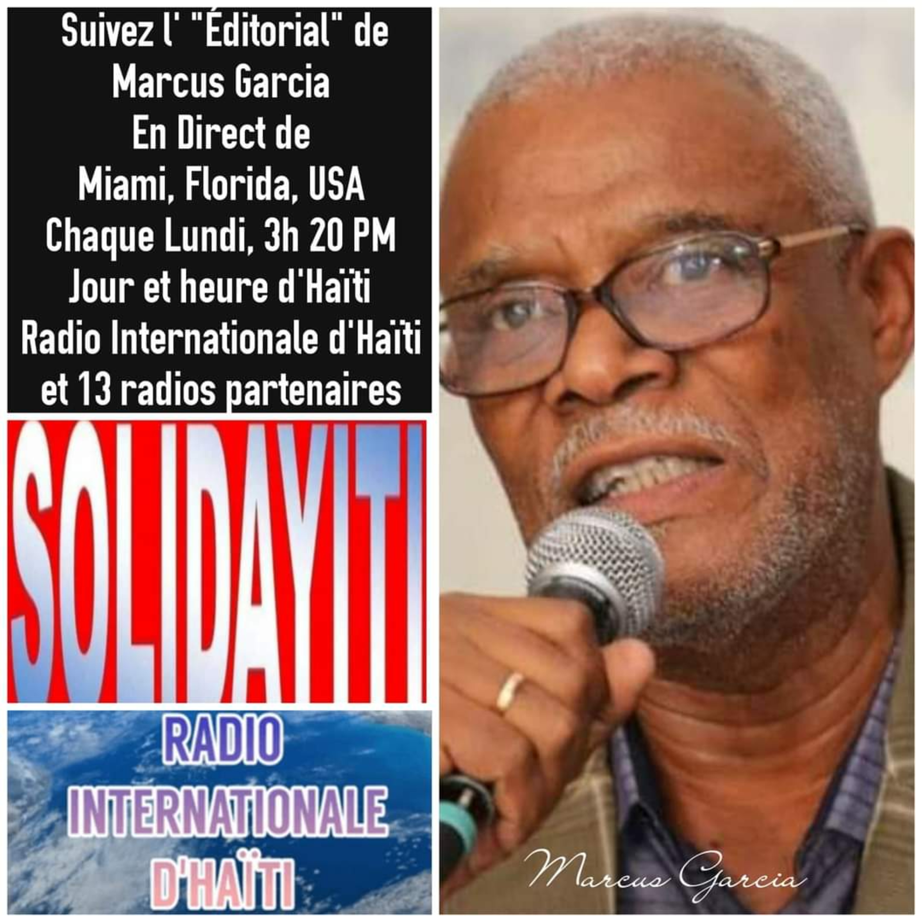 Marcus GarciaÉditorial Haiti et le changement climatique - Lundi 31 juillet 2023