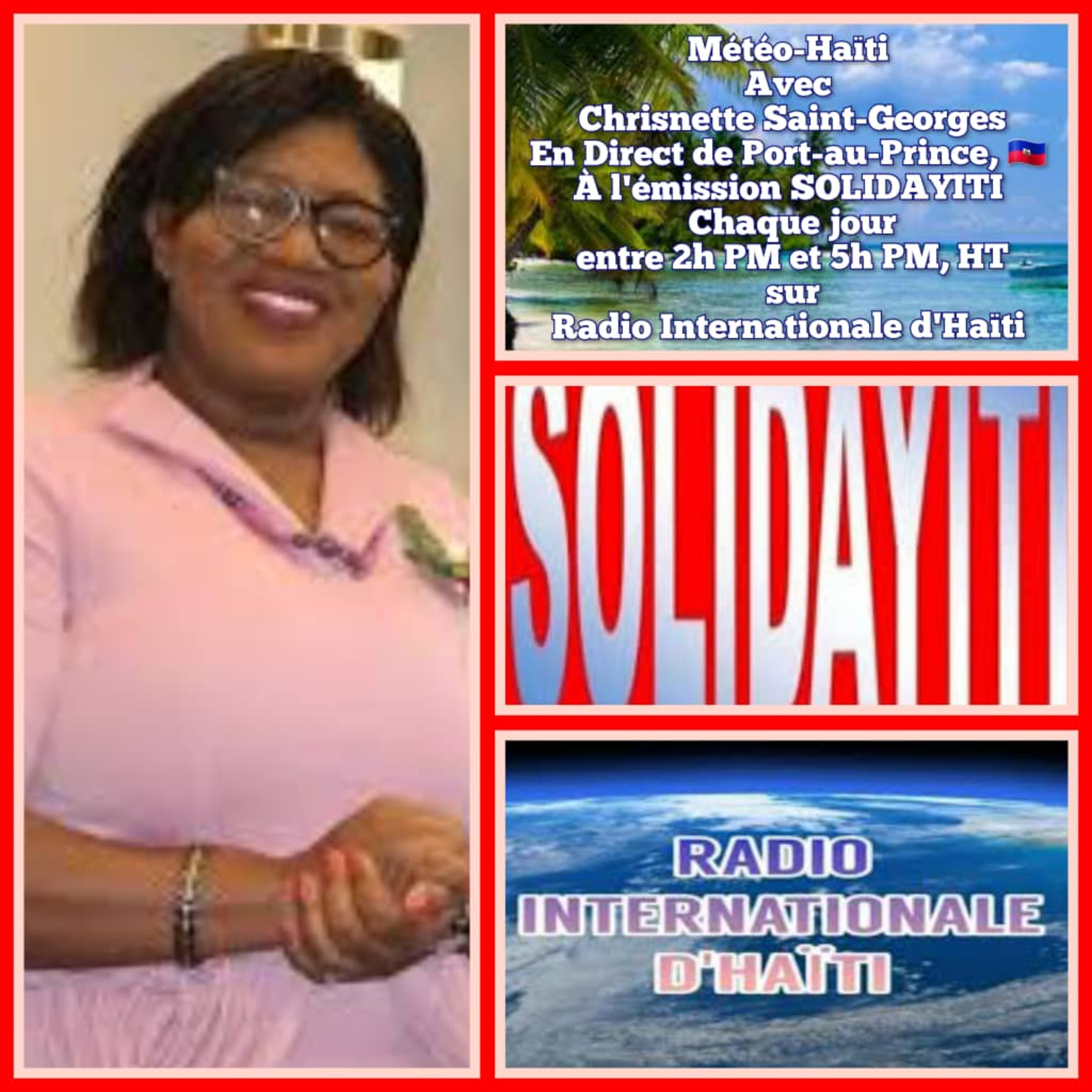 Météo-Haiti avec Chrisnette Saint-Georges en direct de Port-au-Prince, Haiti - Jeudi 4 Décembre 2025