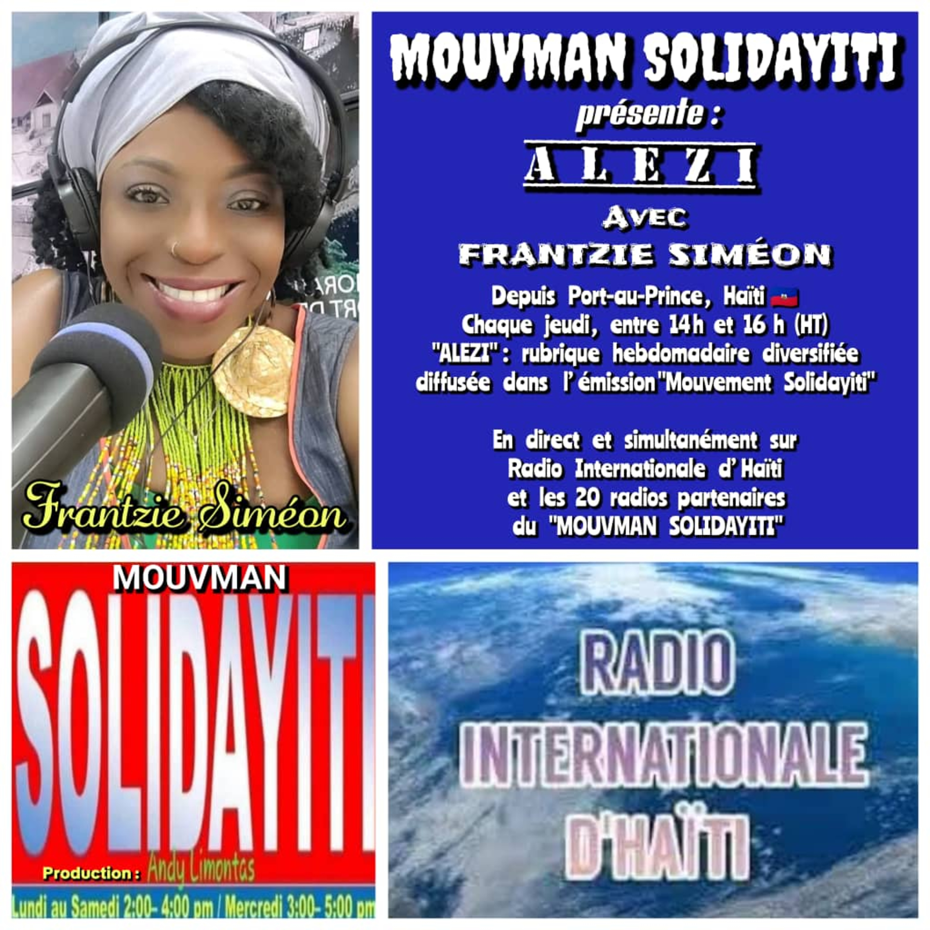 Alezi No.6 Avec Frantzie Siméon en direct de Port-au-Prince, Haïti - Jeudi 5 Mars 2026 episode artwork