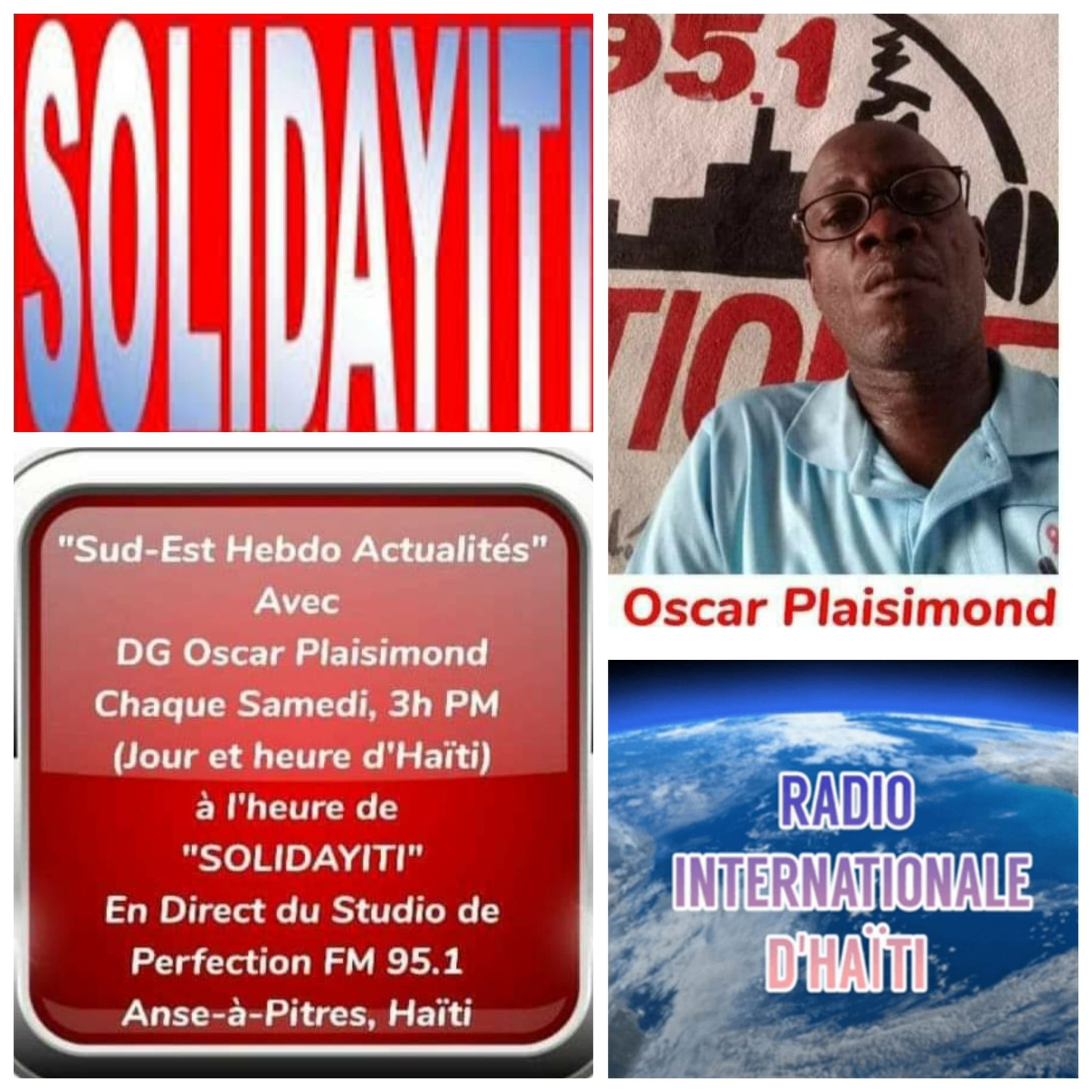 Sud-Est Hebdo Actualité avec Oscar Plaisimond en direct d'Anse-à-Pitre, Haïti - Samedi 4 Avril 2026 episode artwork