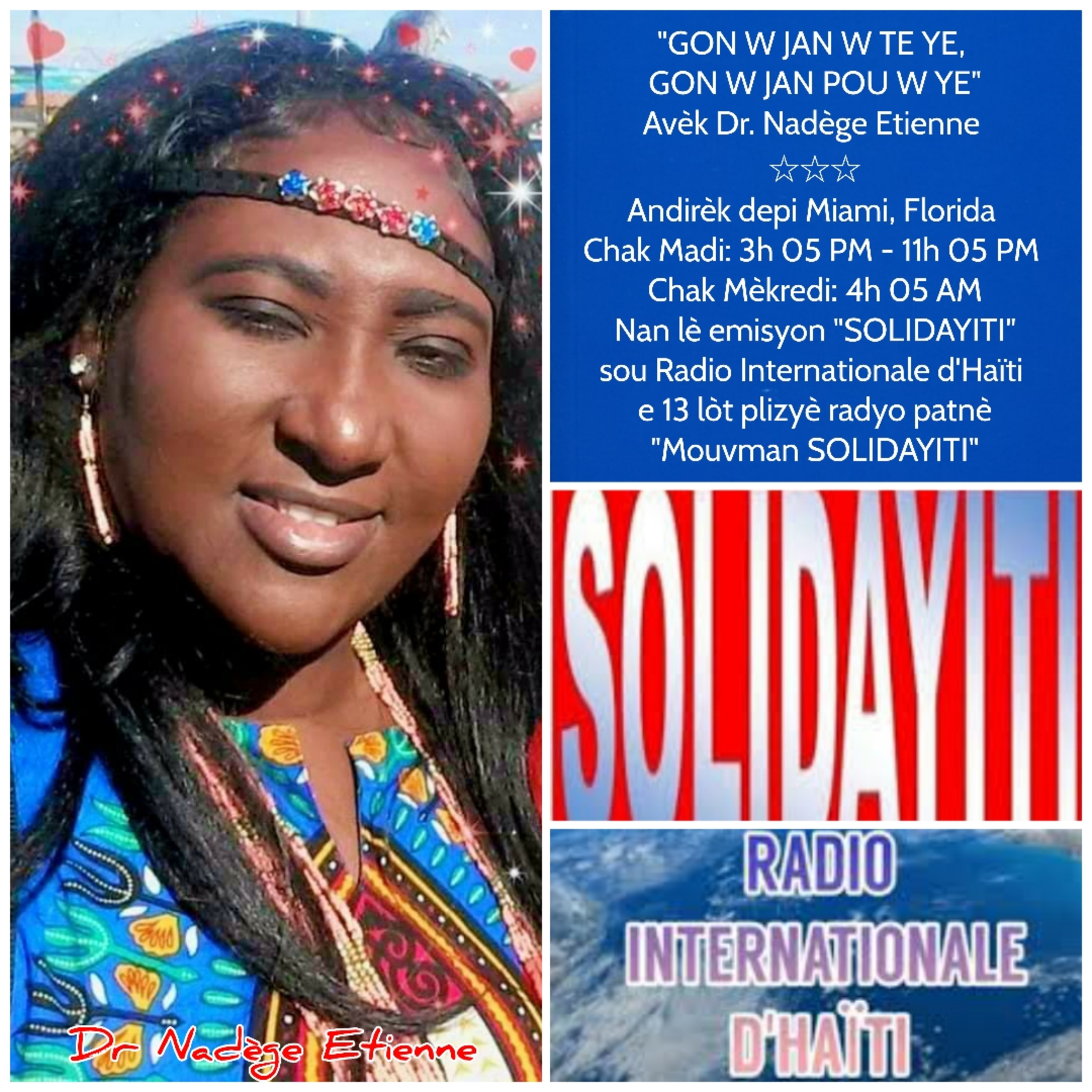 GON W JAN W TE YE, GON W JAN POU W YE No.229-NS avec Rev. Dr. Nadege Etienne - MARDI 26 MAI 2026 episode artwork