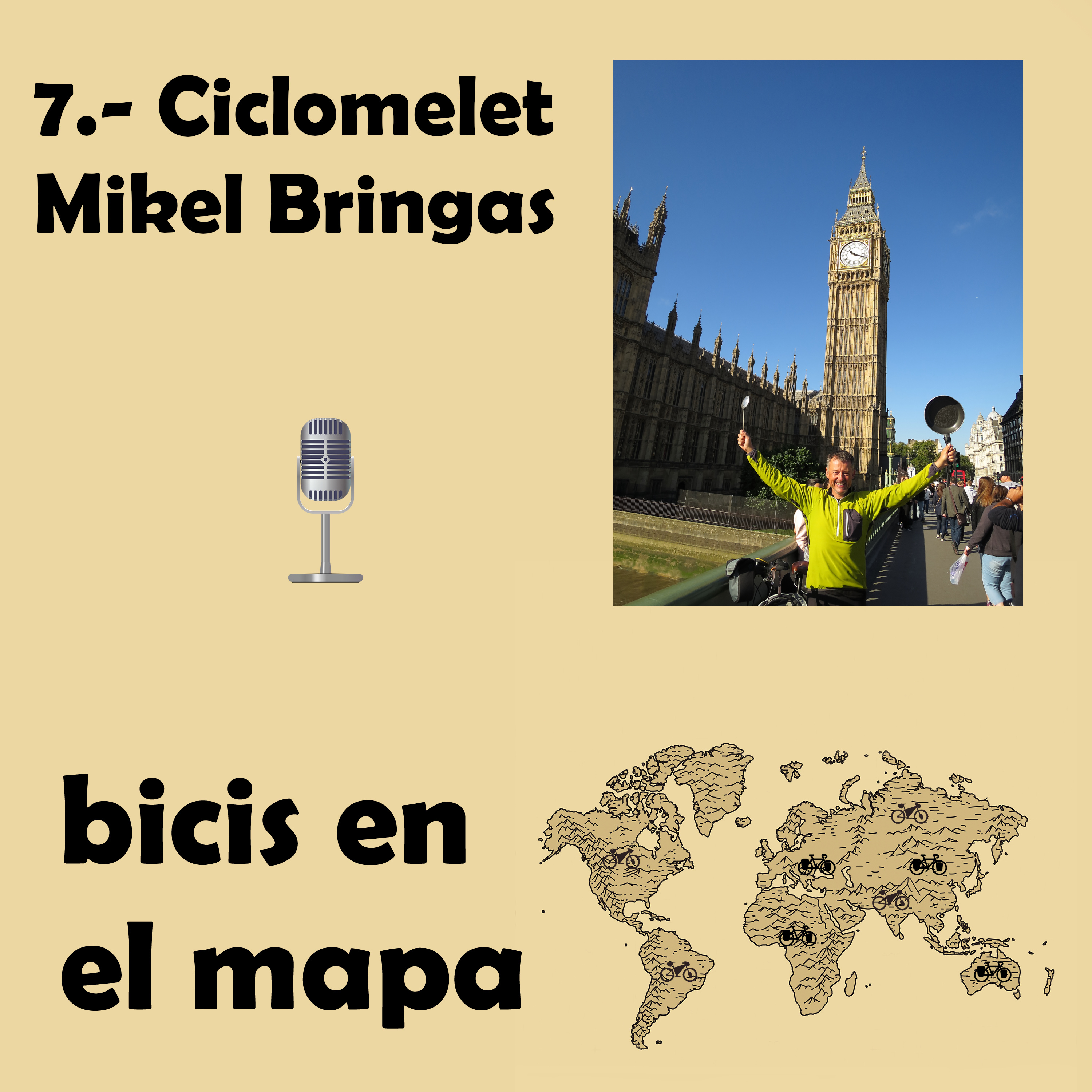 Bicis en el mapa