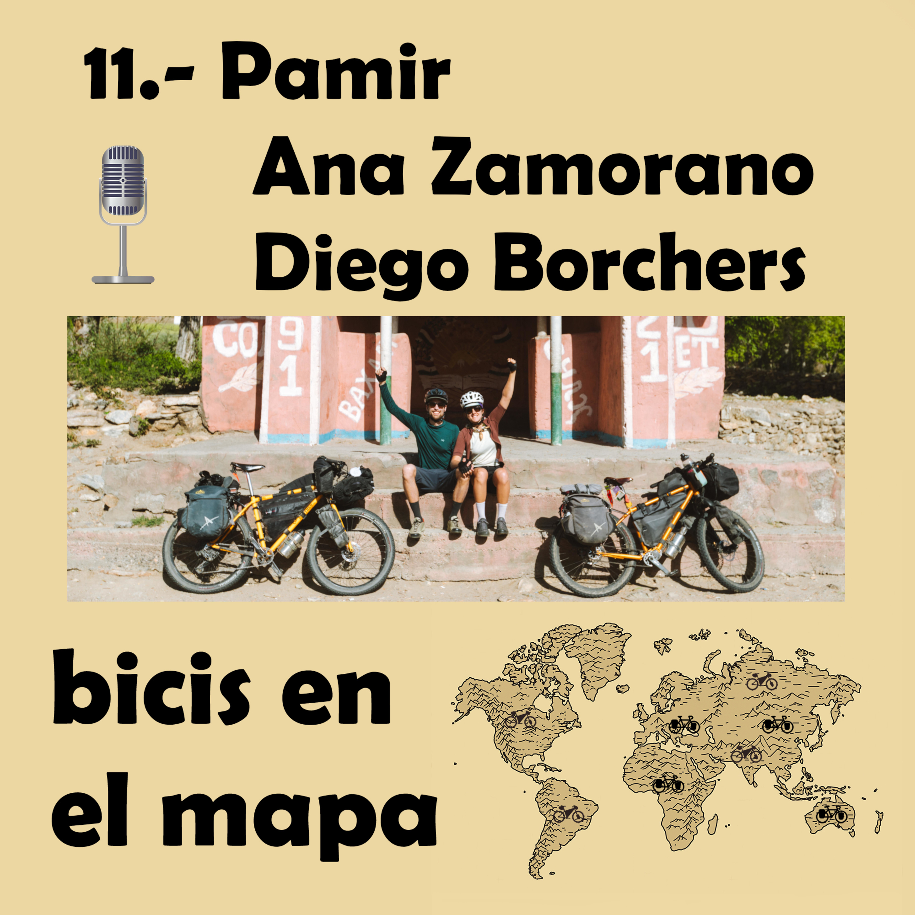 Bicis en el mapa