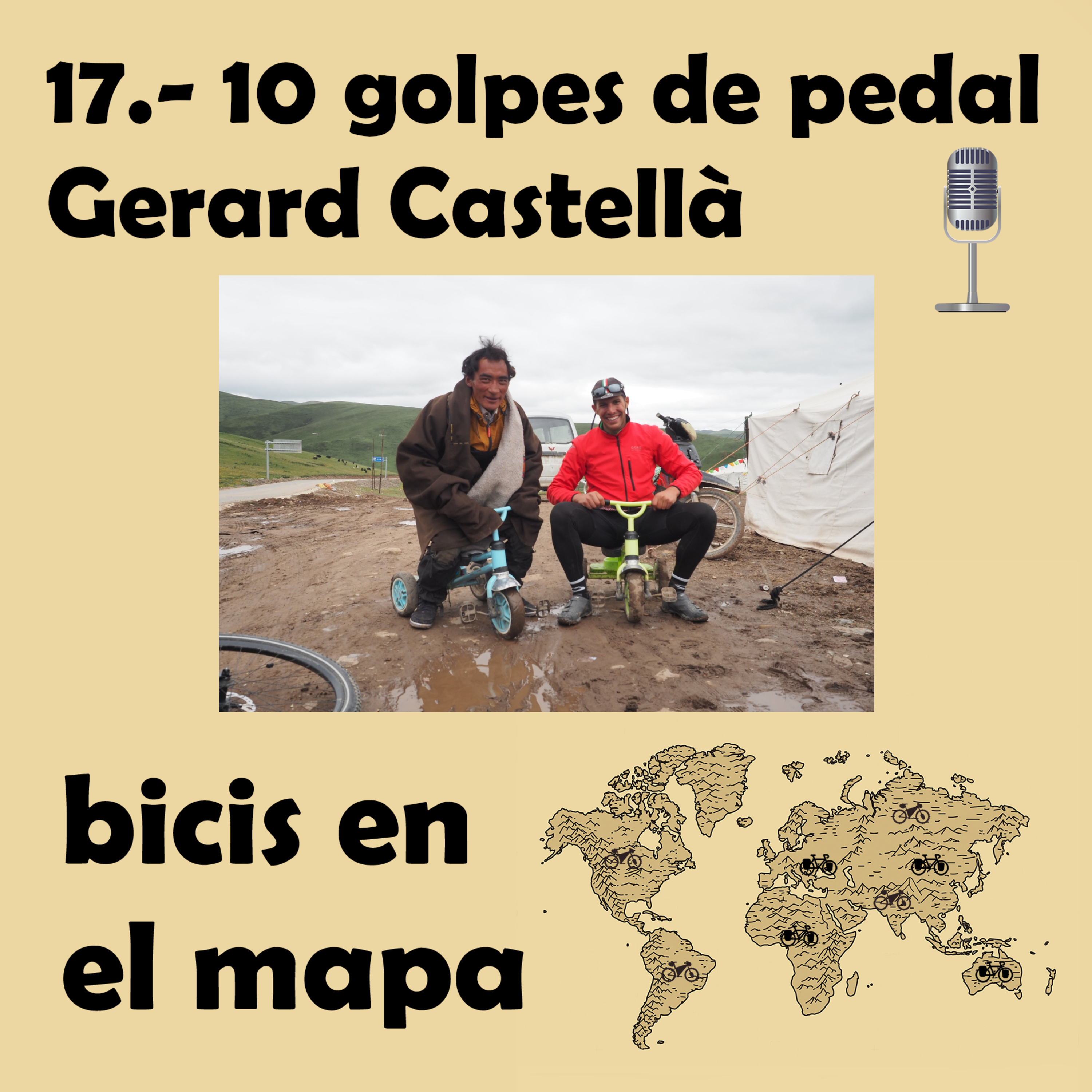 Bicis en el mapa