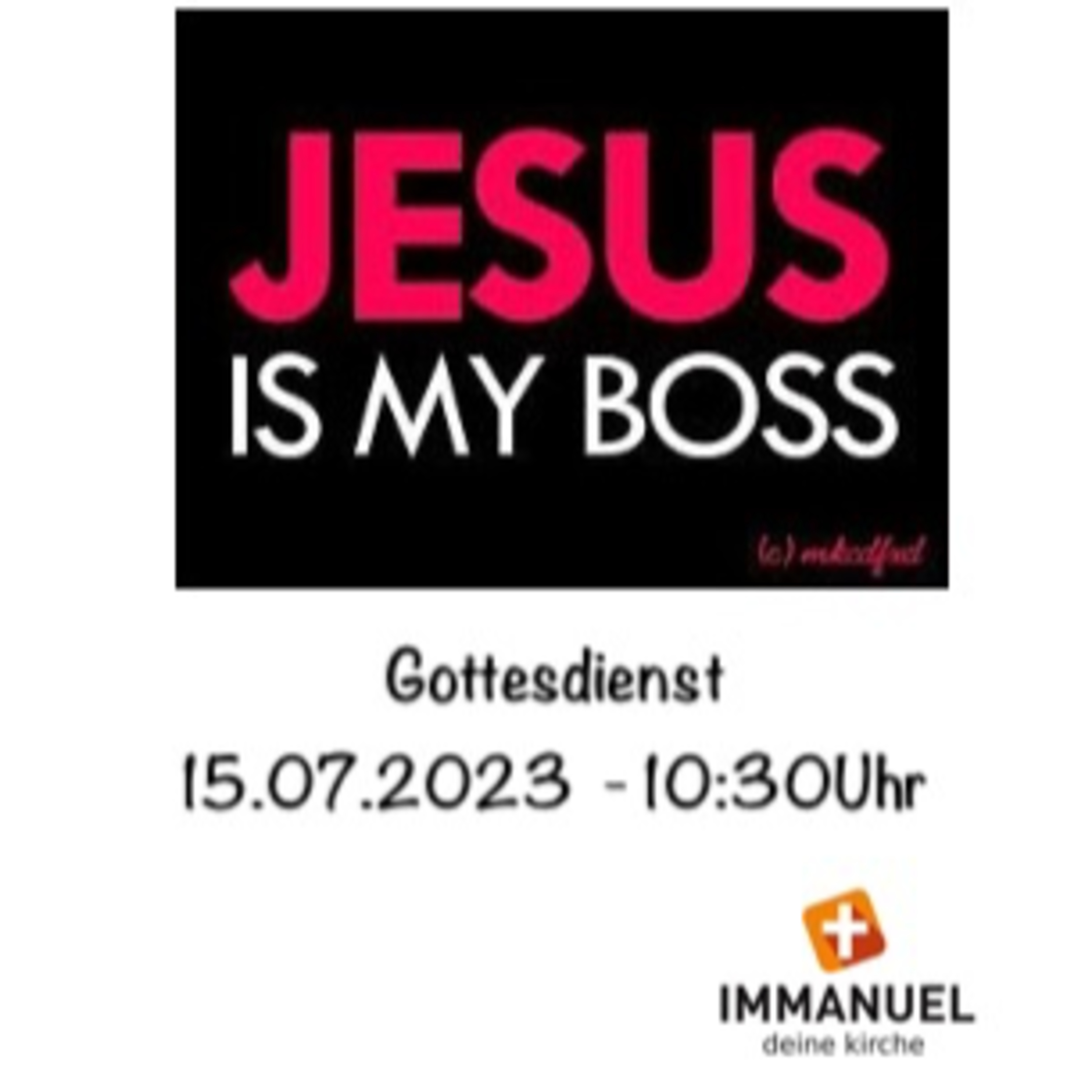 Immanuel-deine Kirche Predigt Podcast