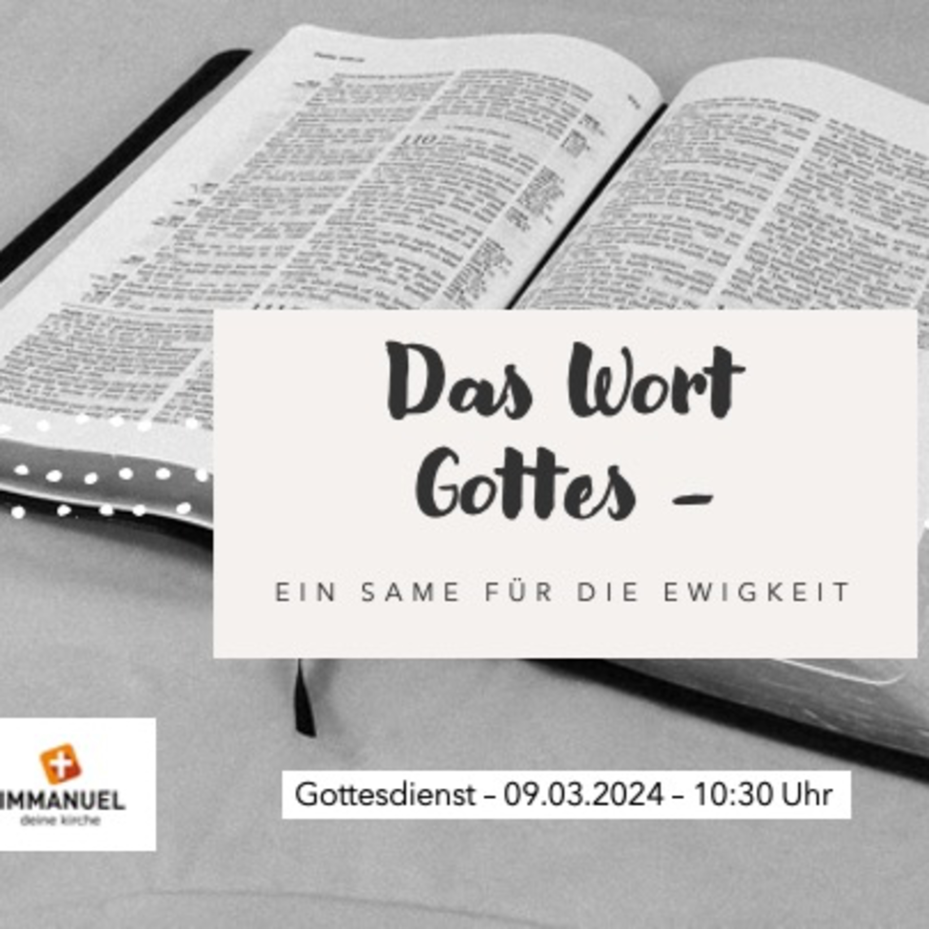 Immanuel-deine Kirche Predigt Podcast