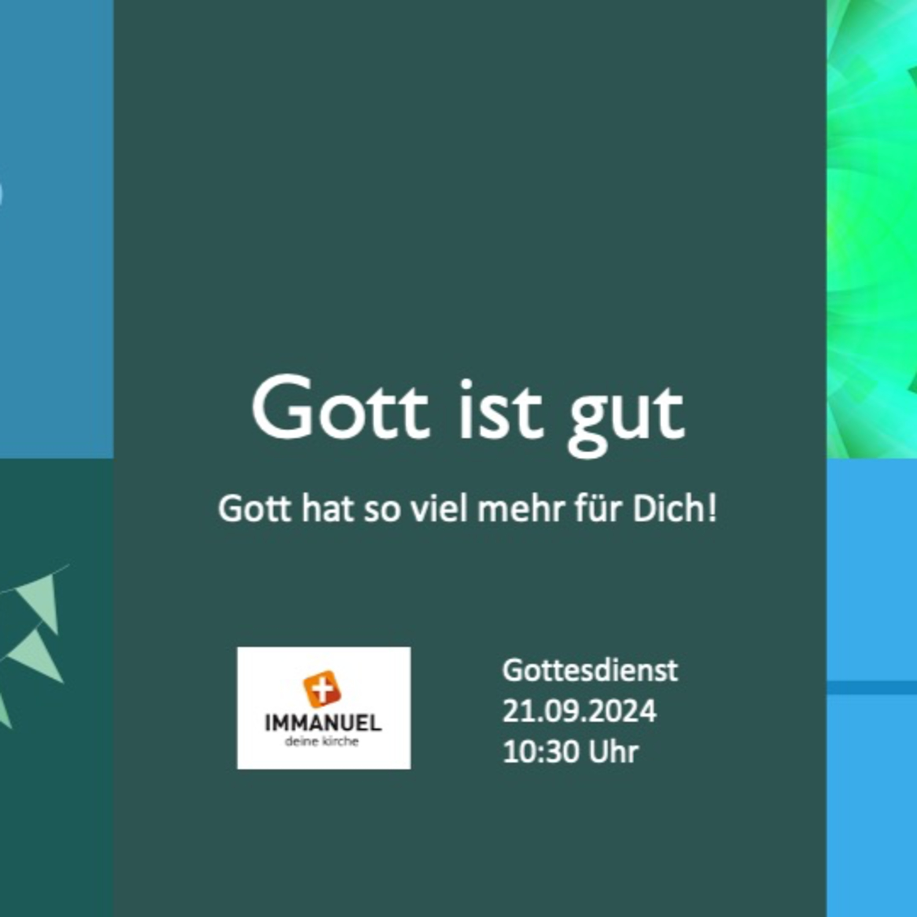 Immanuel-deine Kirche Predigt Podcast