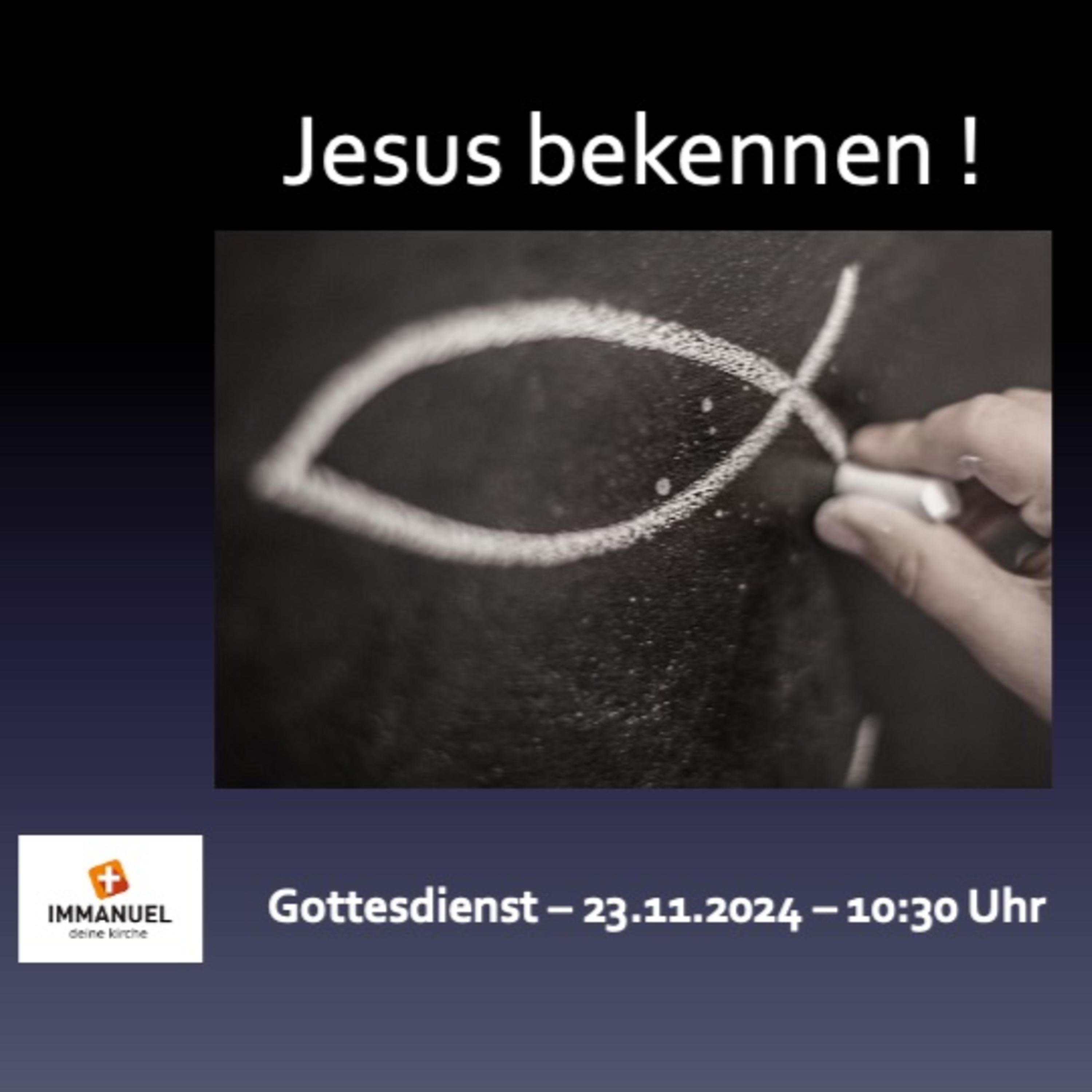 Immanuel-deine Kirche Predigt Podcast