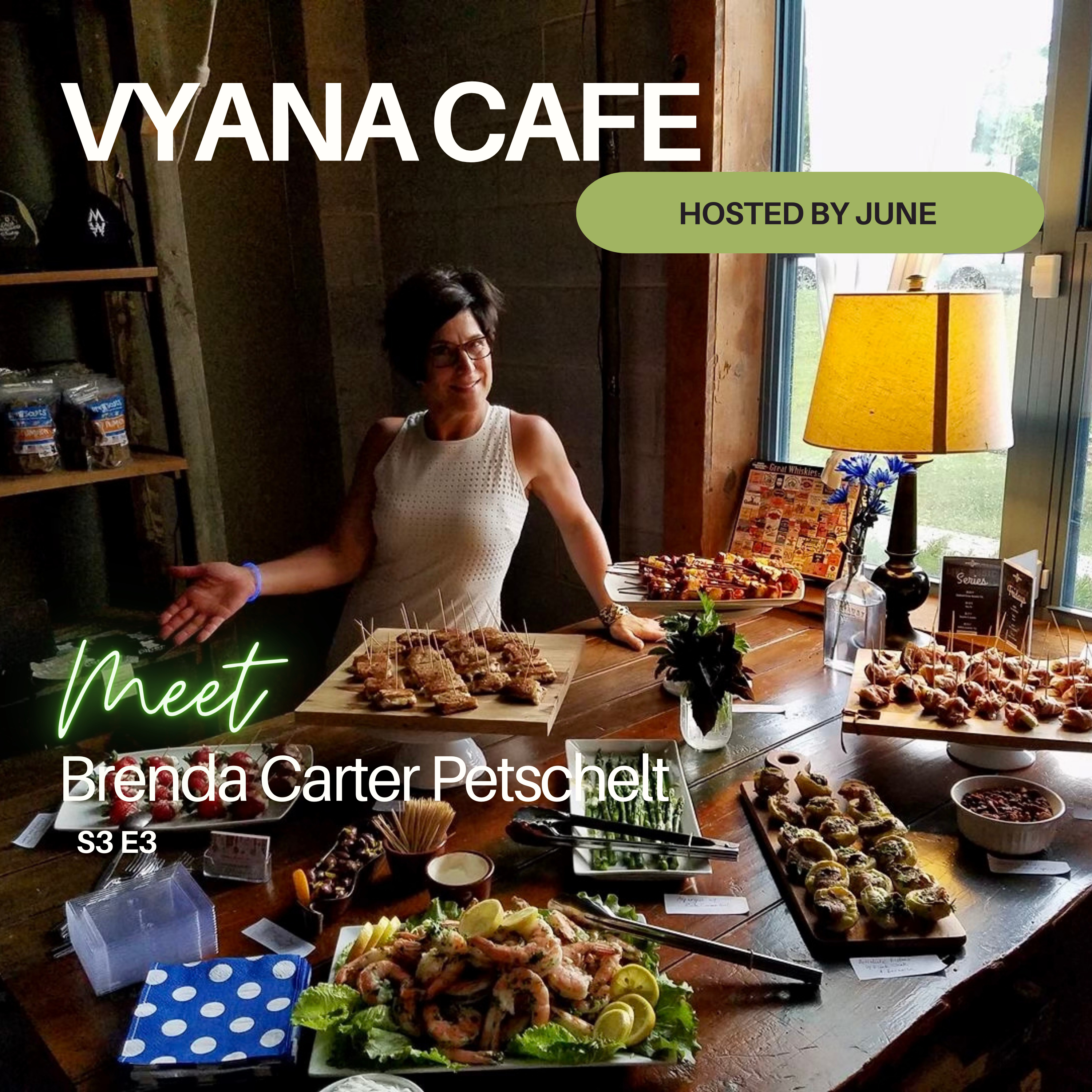 Vyana Cafe Conversations Hosted by June
