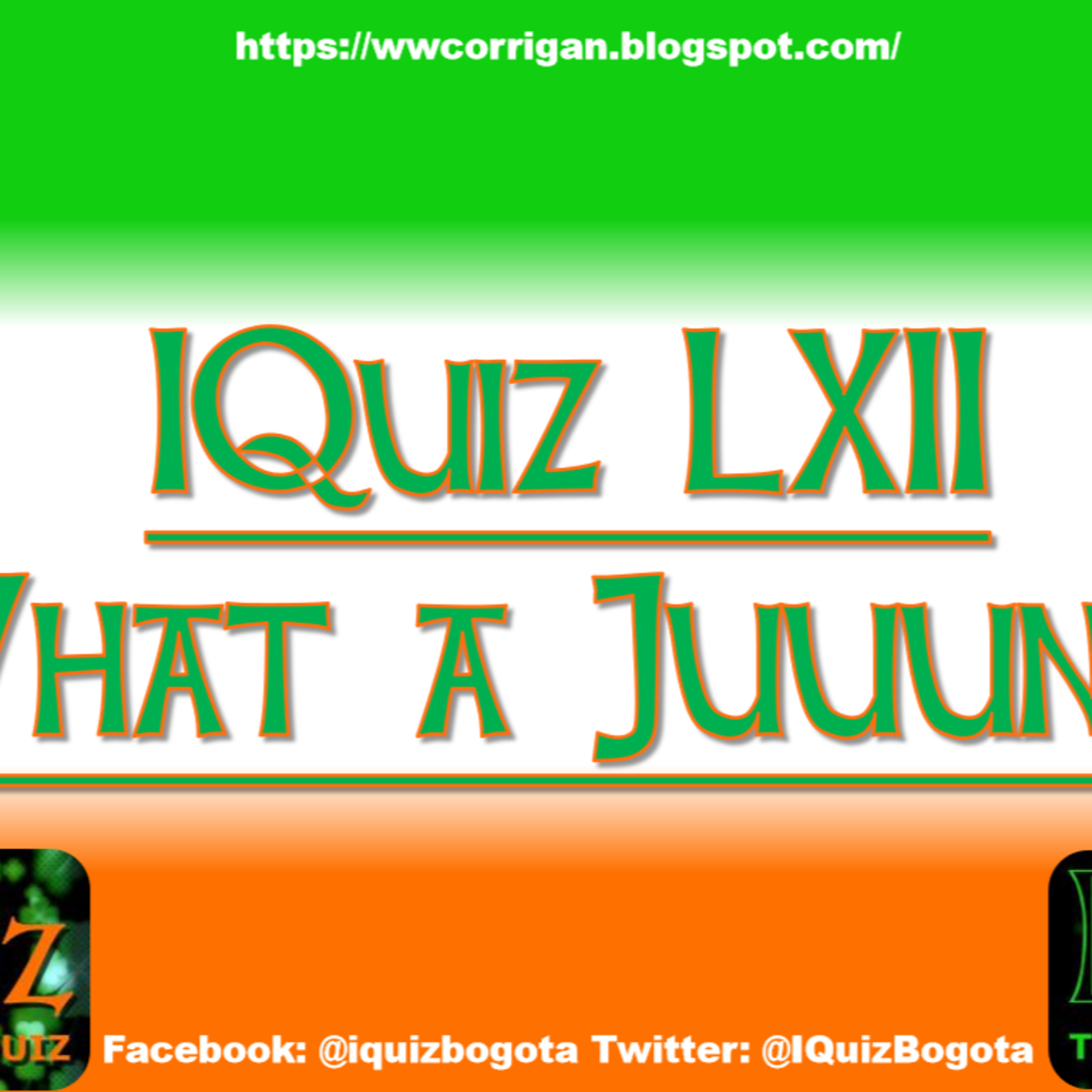 Video version of IQuiz "The Bogotá Pub Quiz", edition LXII: What a Juuune! | Give it a go! episode artwork