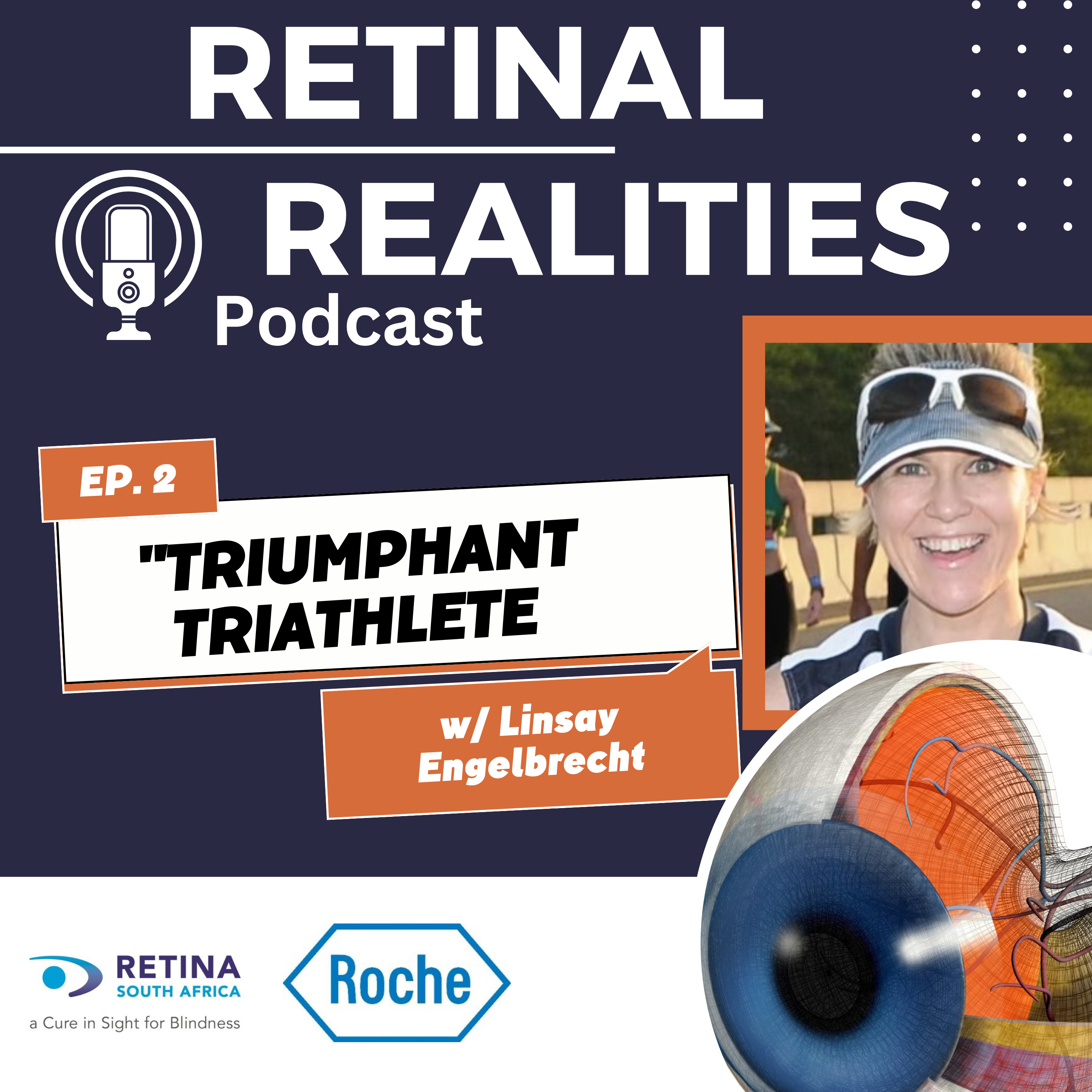 Episode 2 - Triumphant Triathlete - Linsay Engelbrecht episode artwork