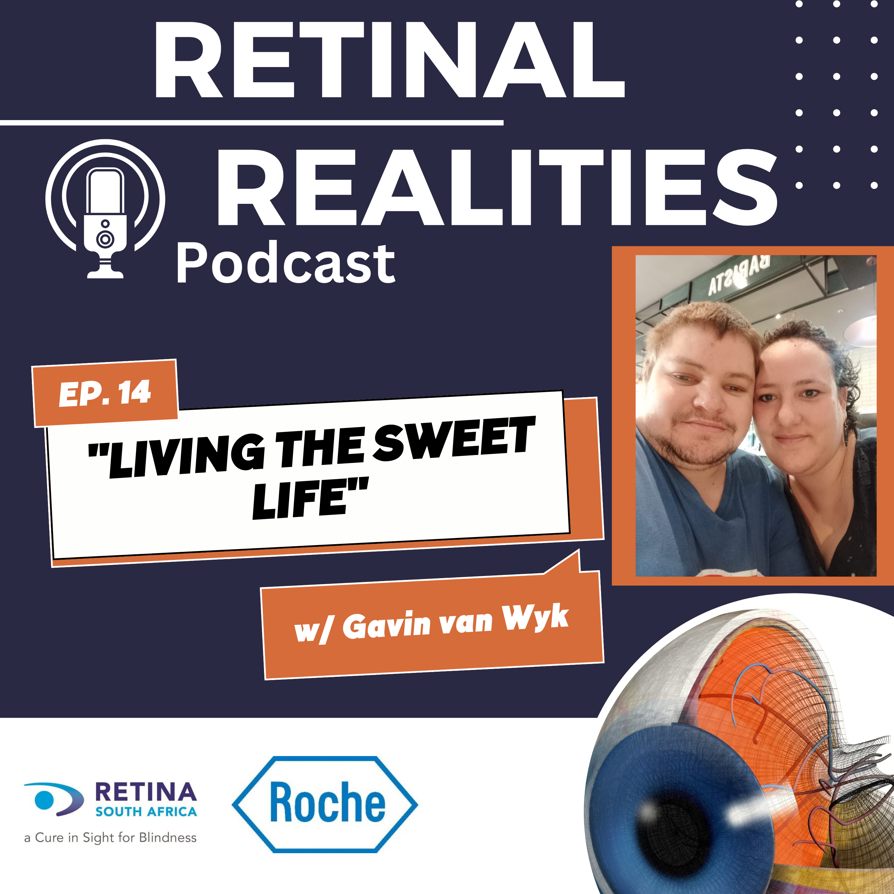 Episode 14 - World Diabetes Day - Living the Sweet Life- with Gavin van Wyk episode artwork