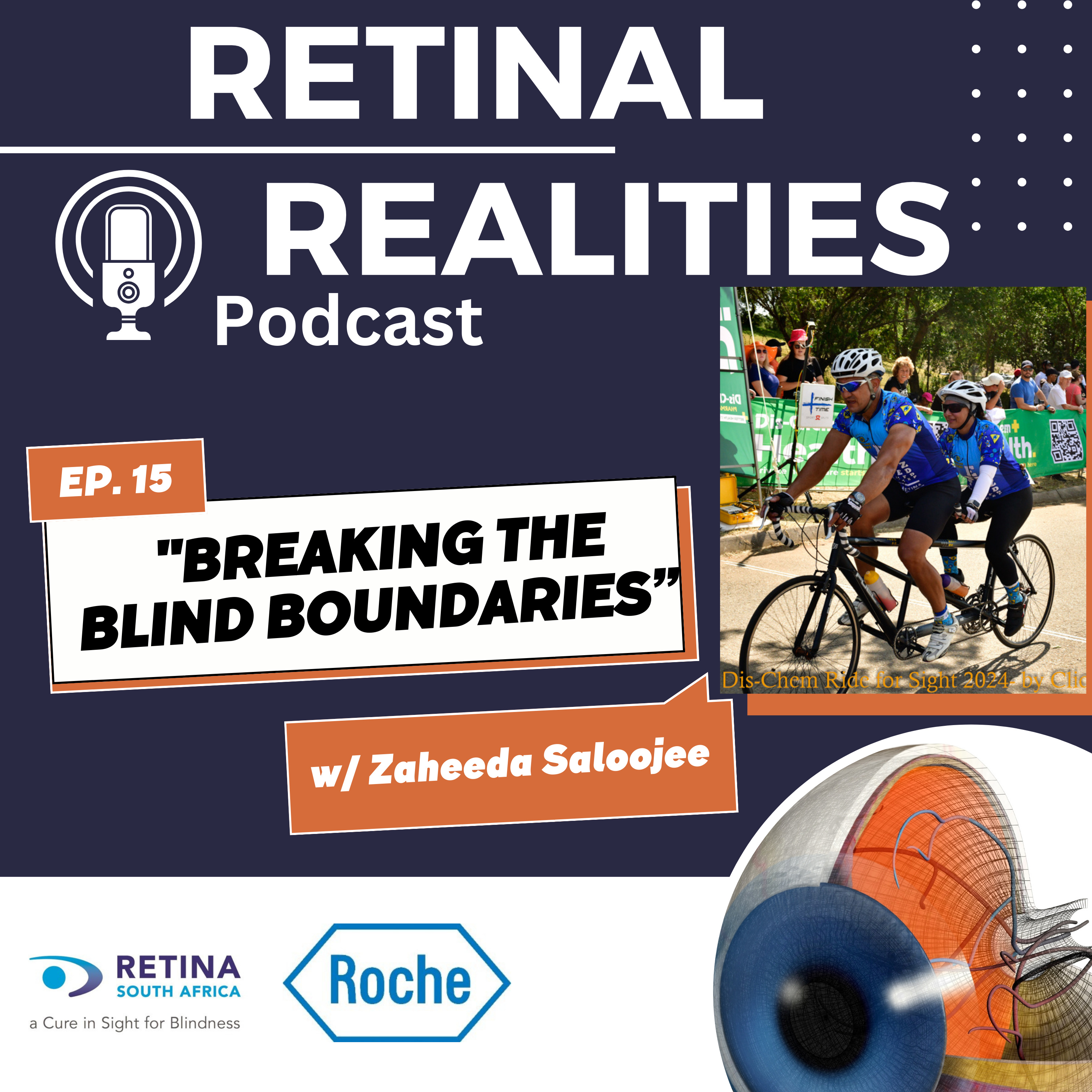 Episode 15 - Breaking the Blind Boundaries - with Zaheeda Saloojee Jooma episode artwork