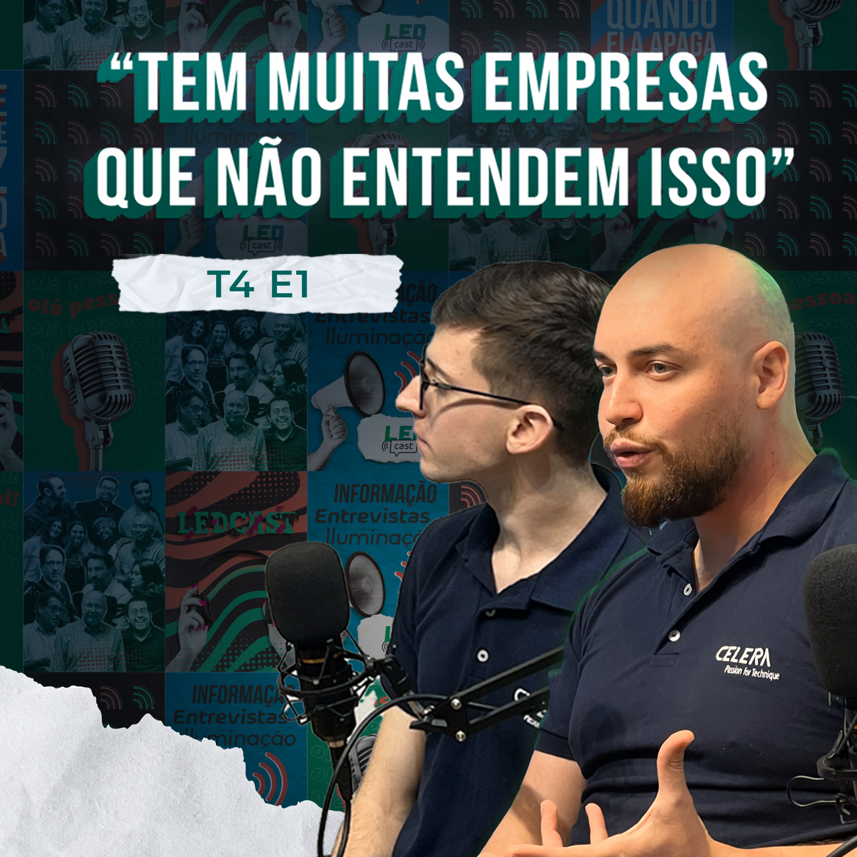 Eficiência em Dissipação Térmica | LEDCAST com Norbert e Rafael da Celera | T4 EP 1 episode artwork