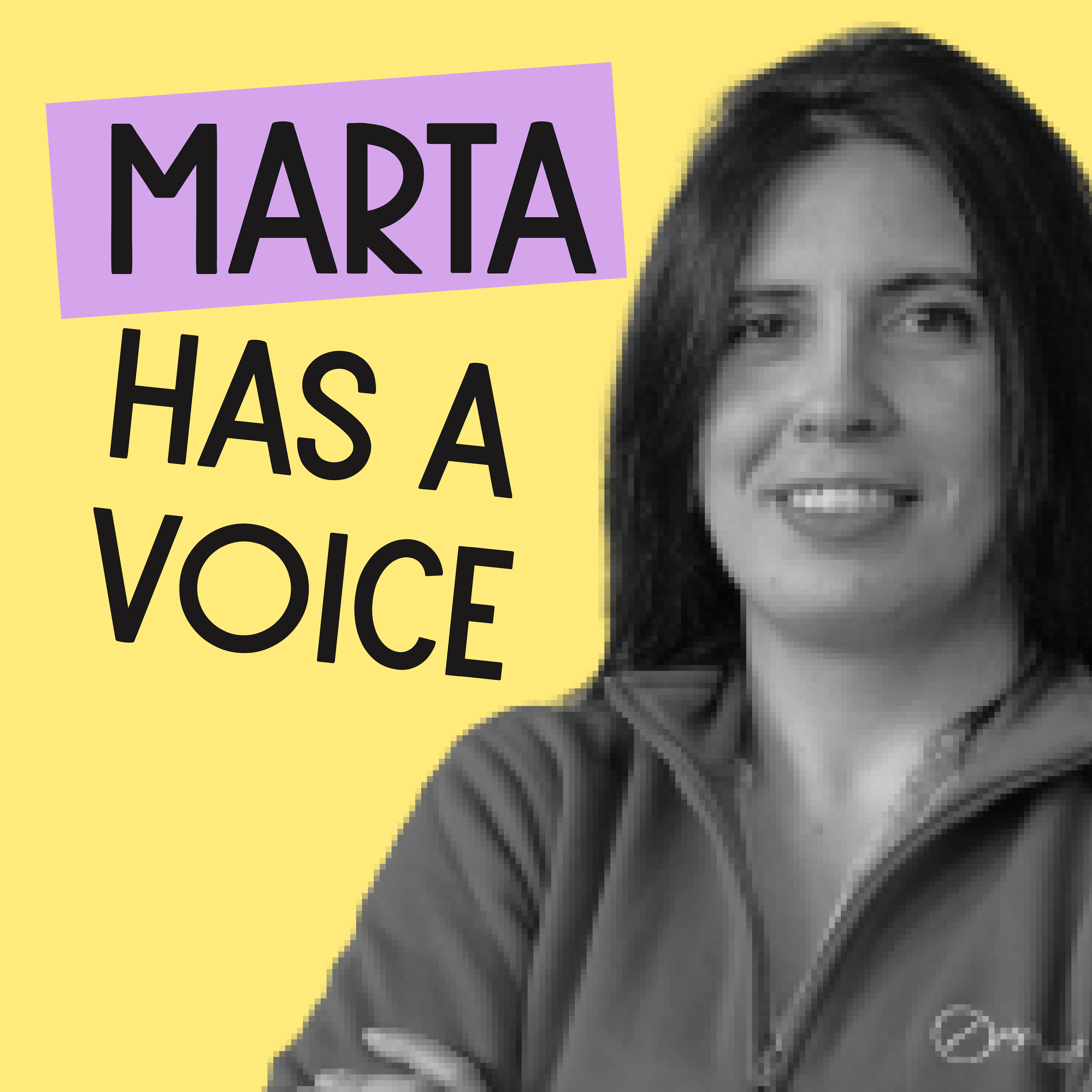 She has a voice