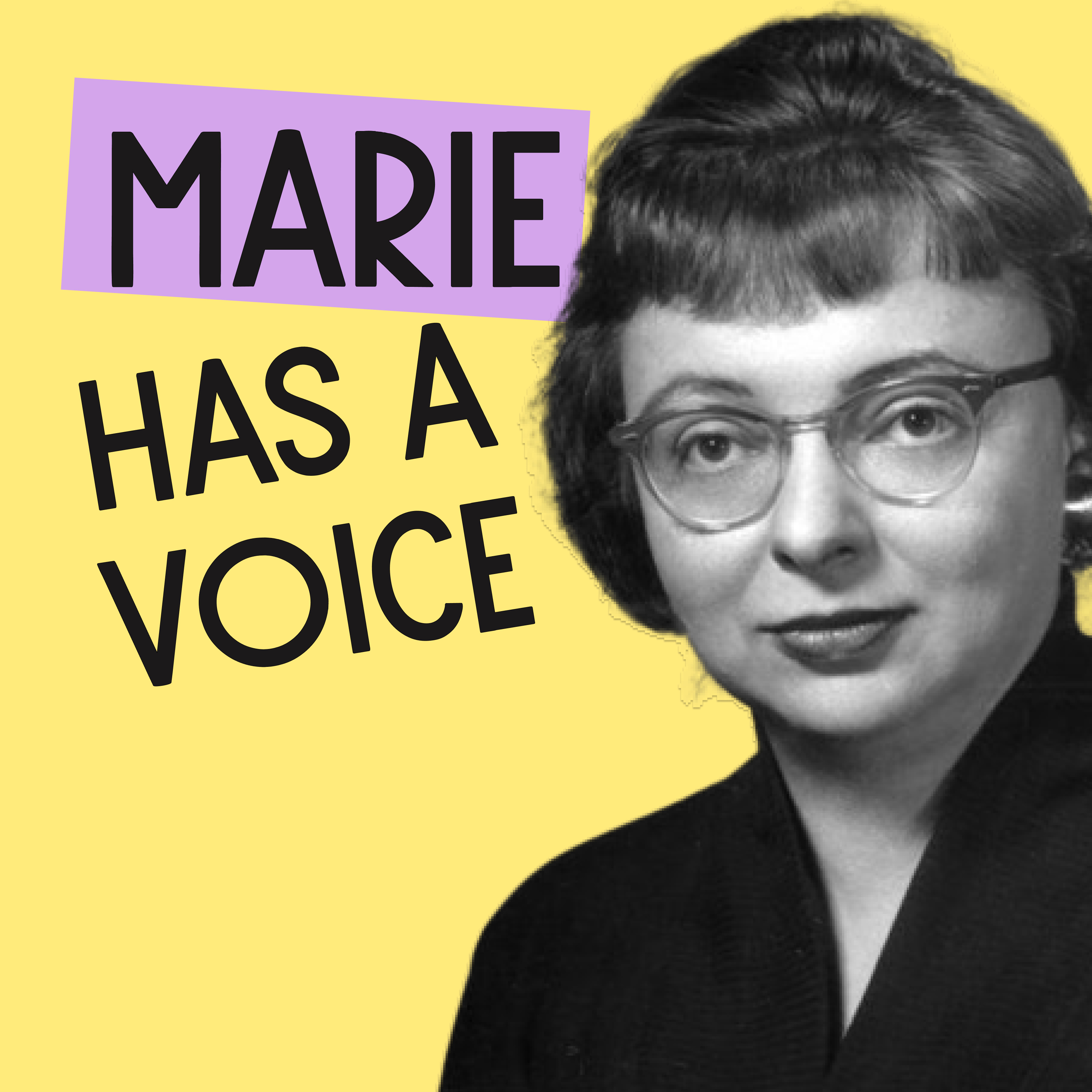 She has a voice