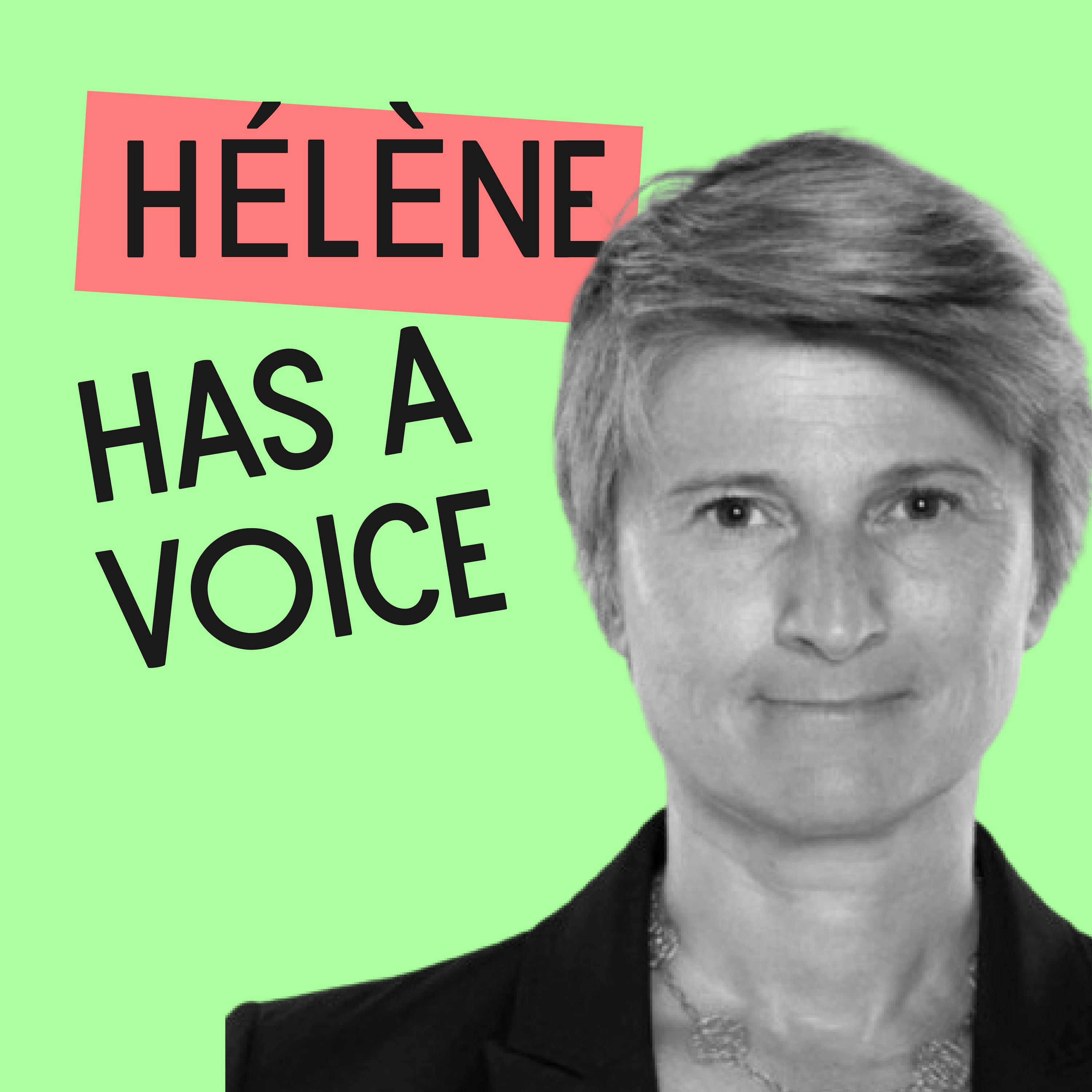 She has a voice