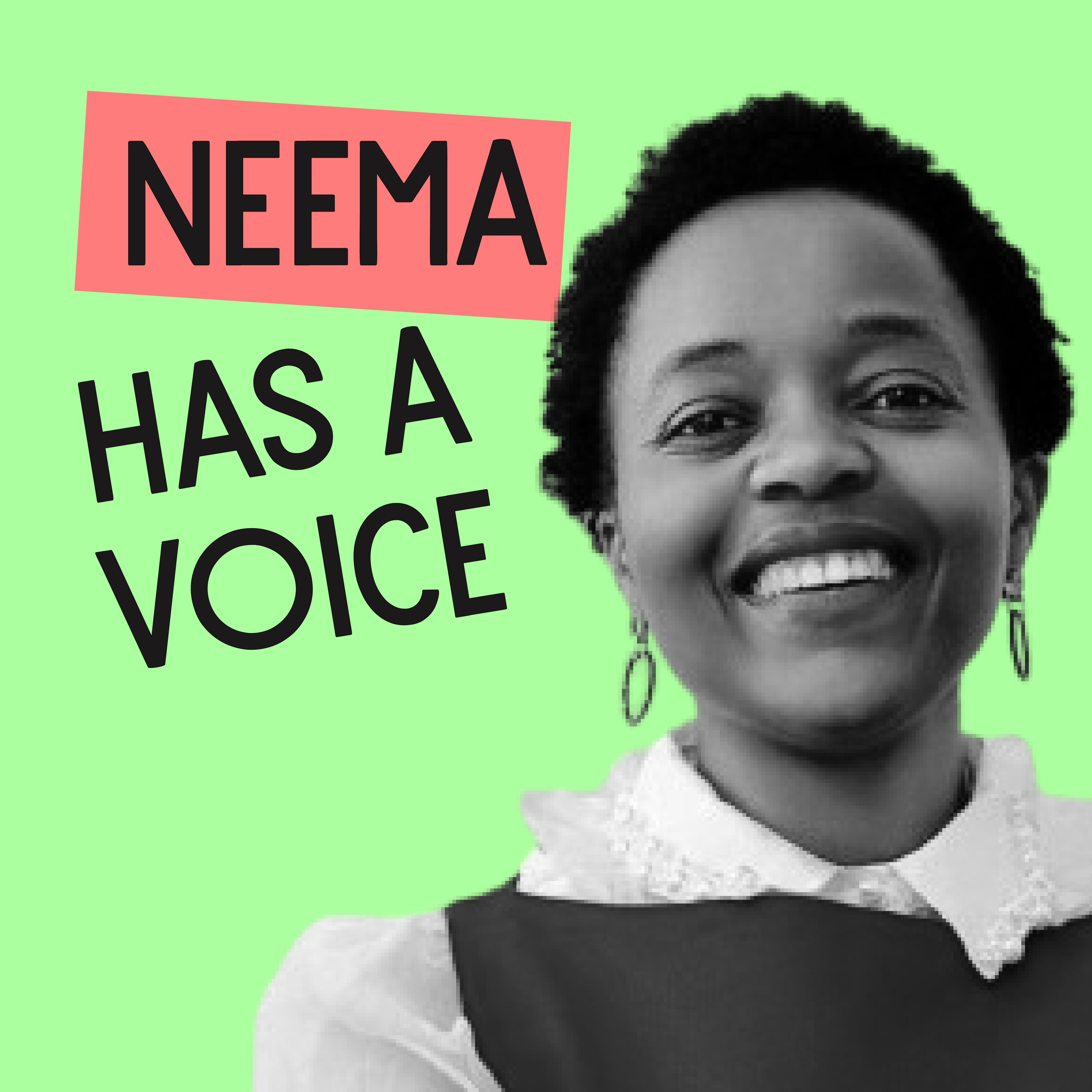 She has a voice