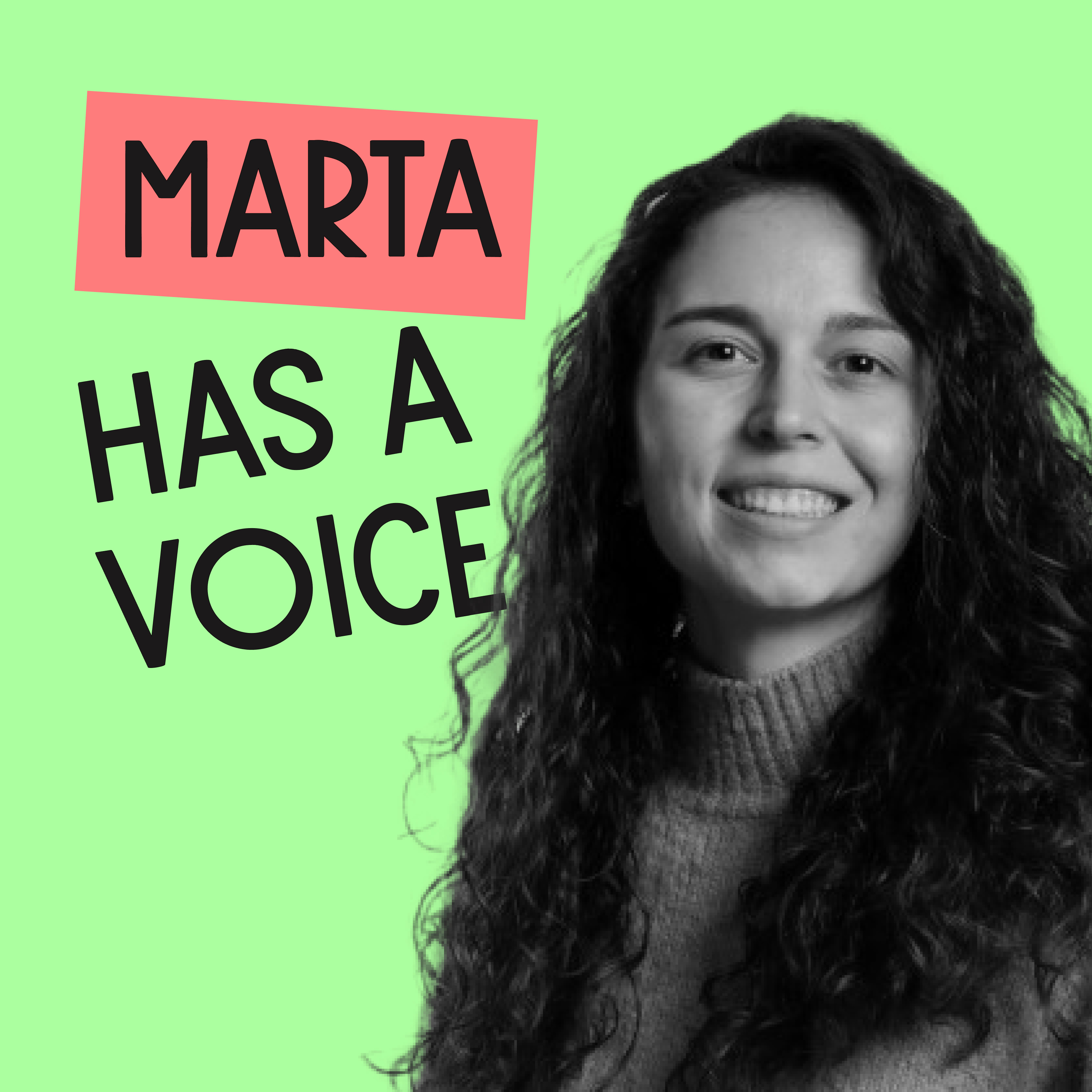 She has a voice