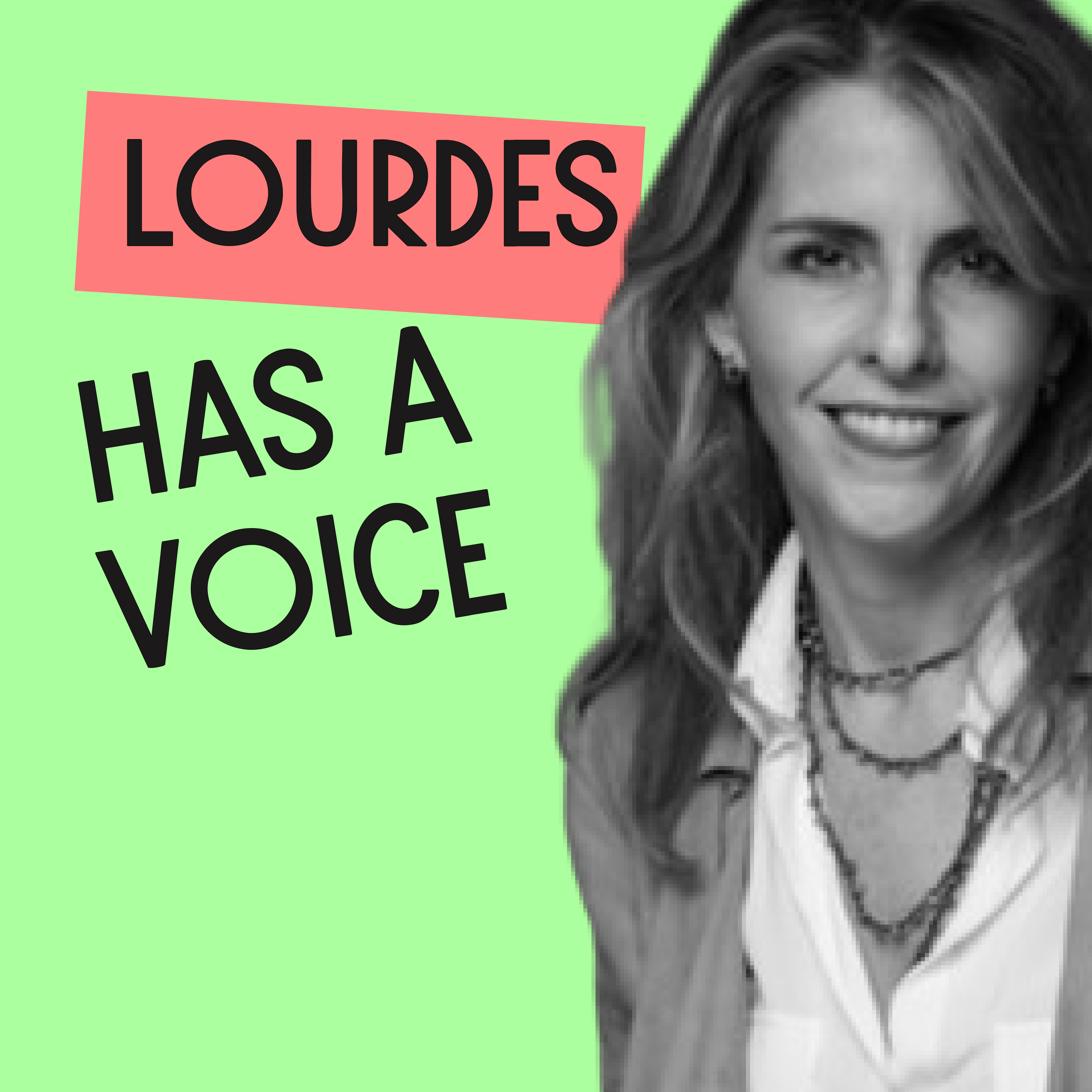 She has a voice