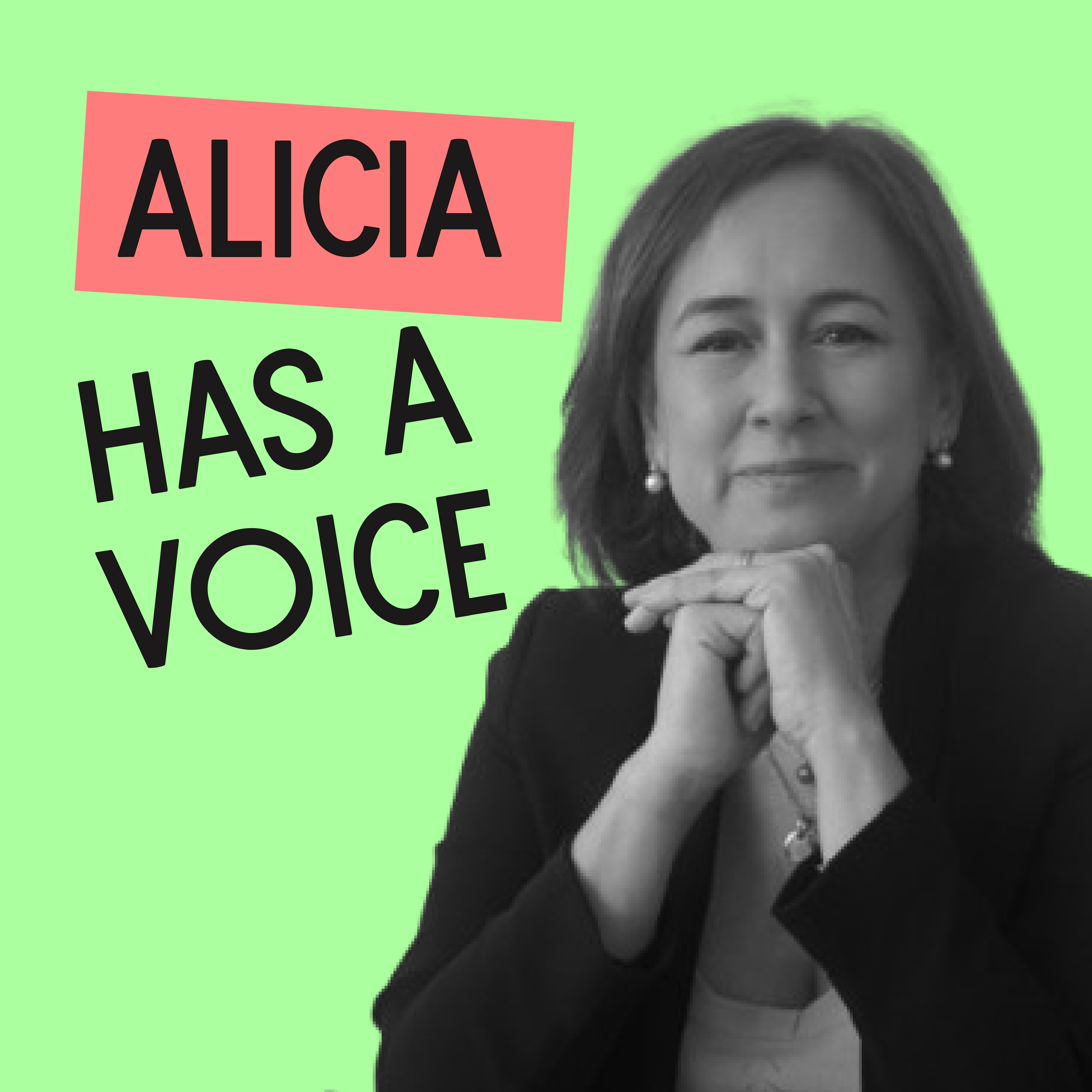 She has a voice