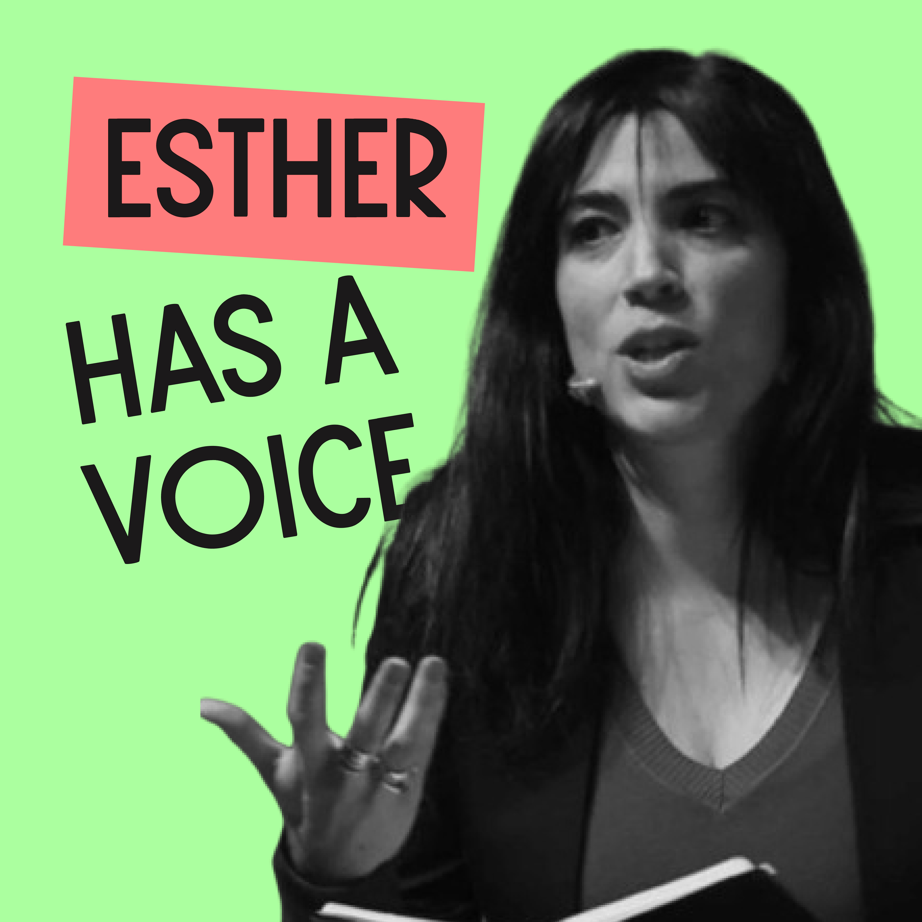 She has a voice