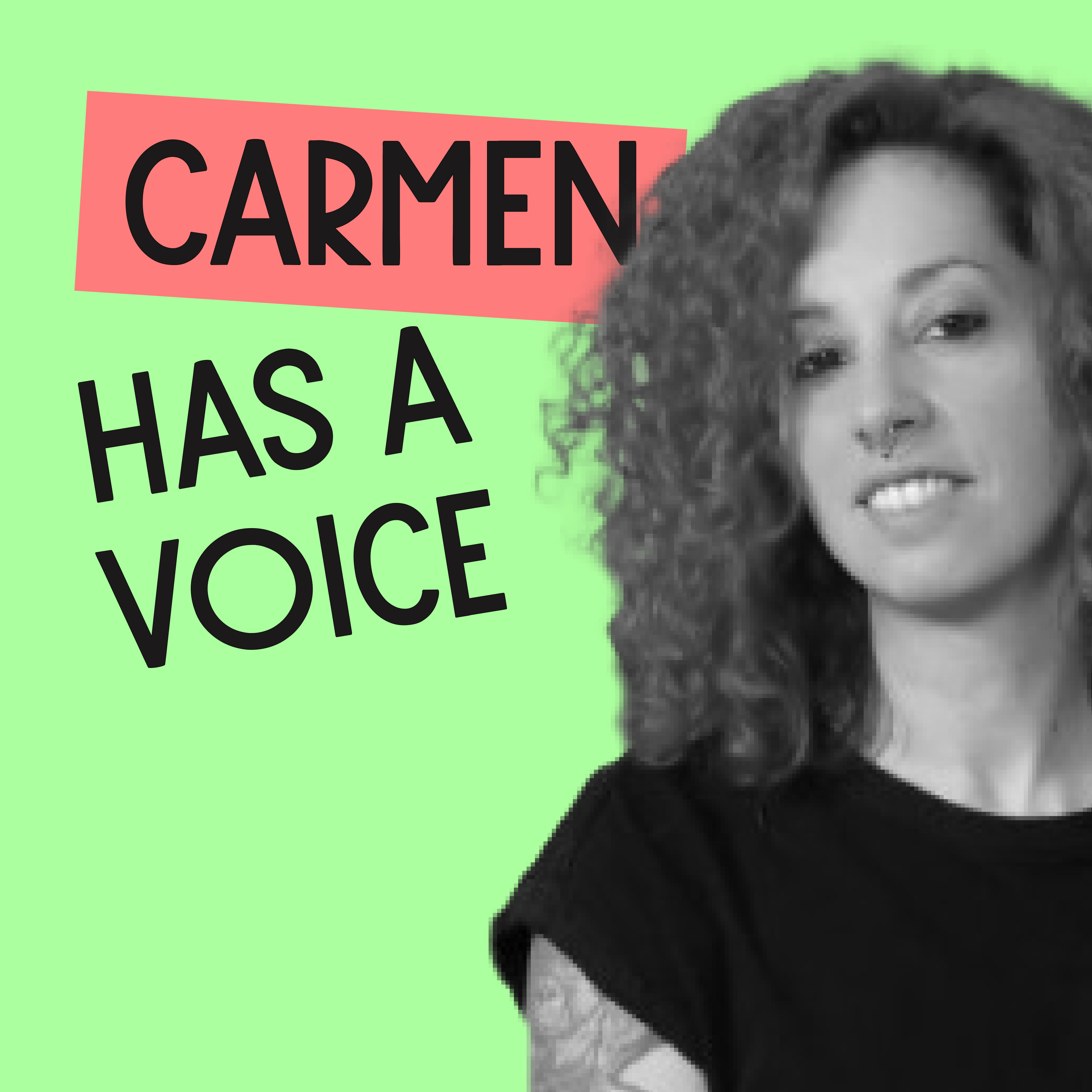 She has a voice