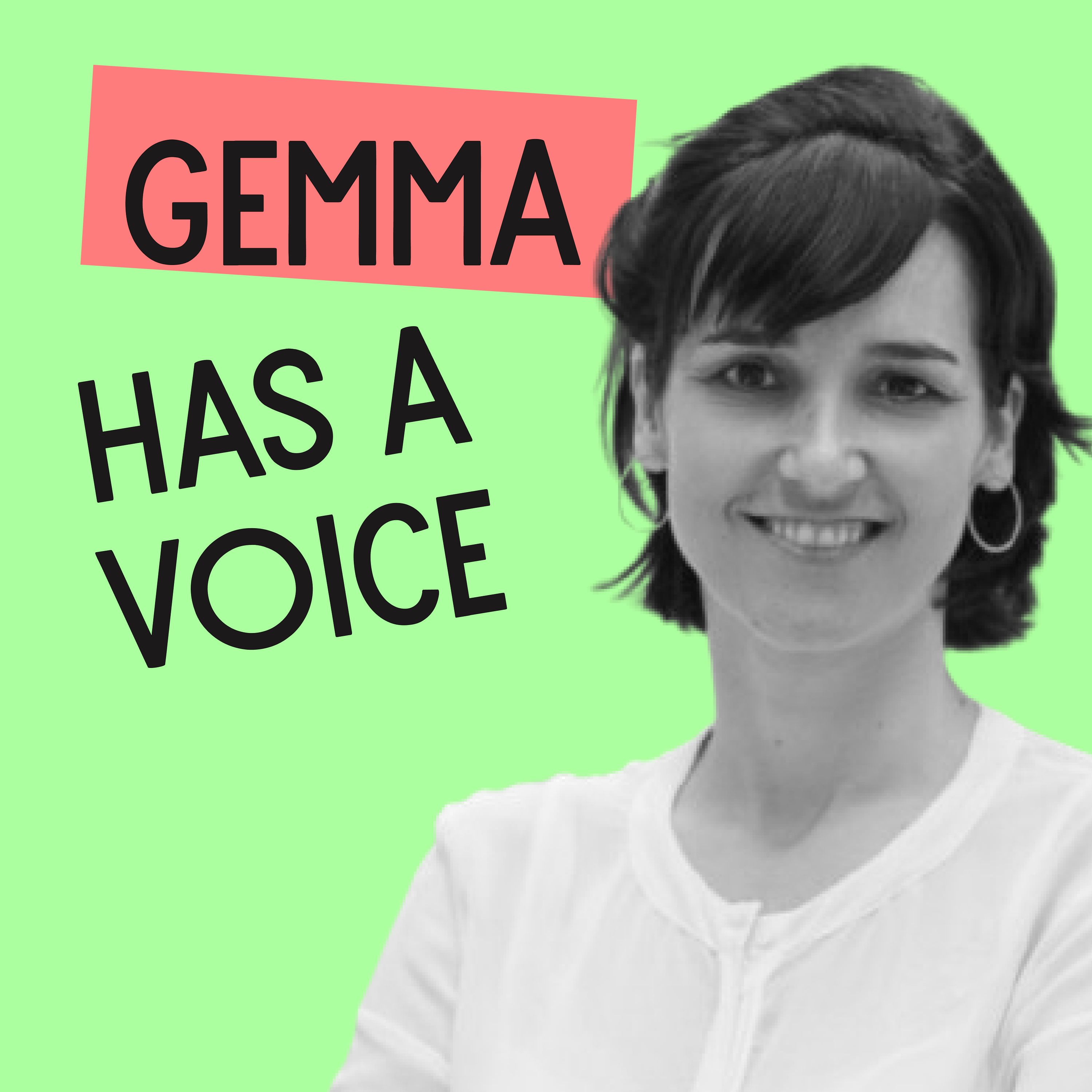 She has a voice