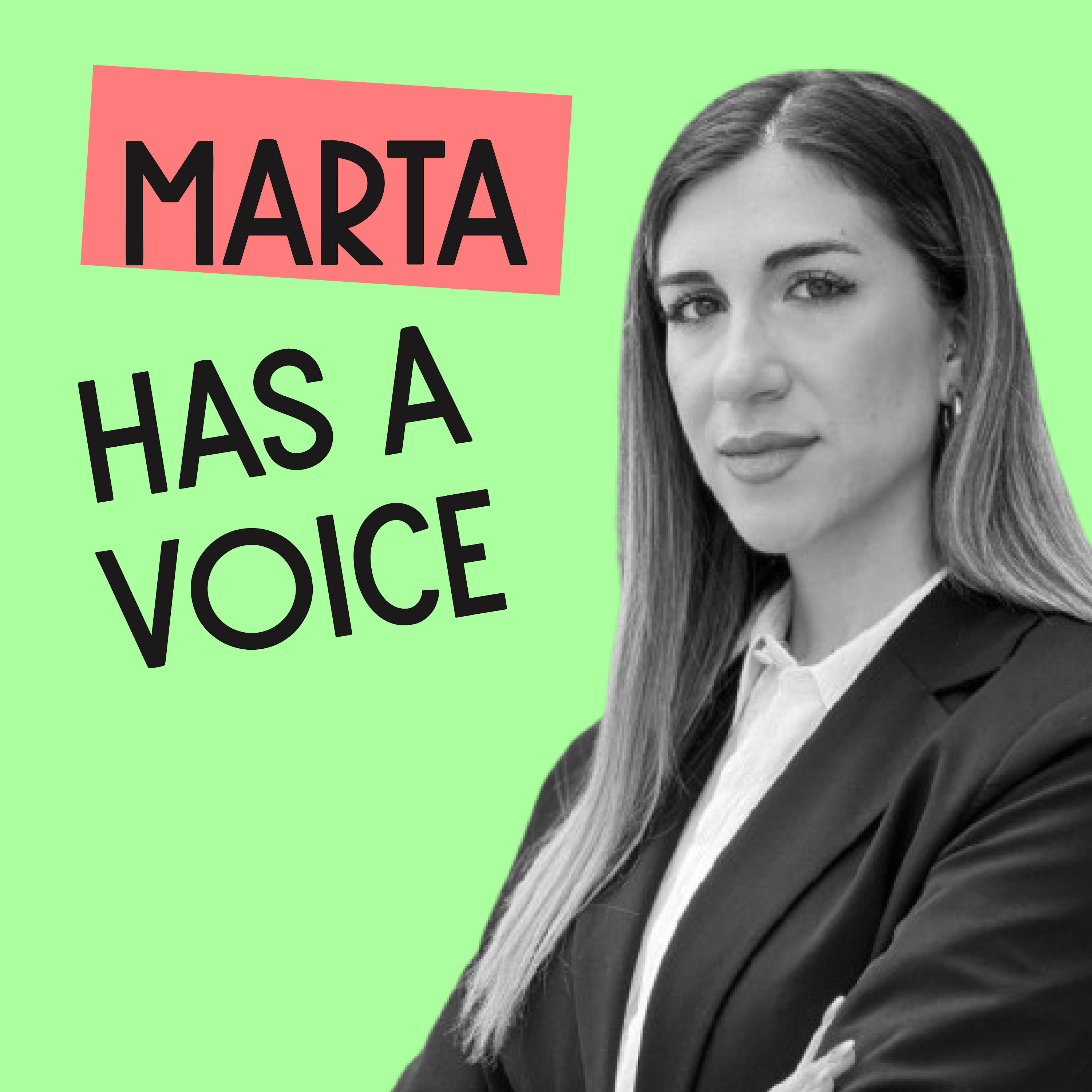 She has a voice