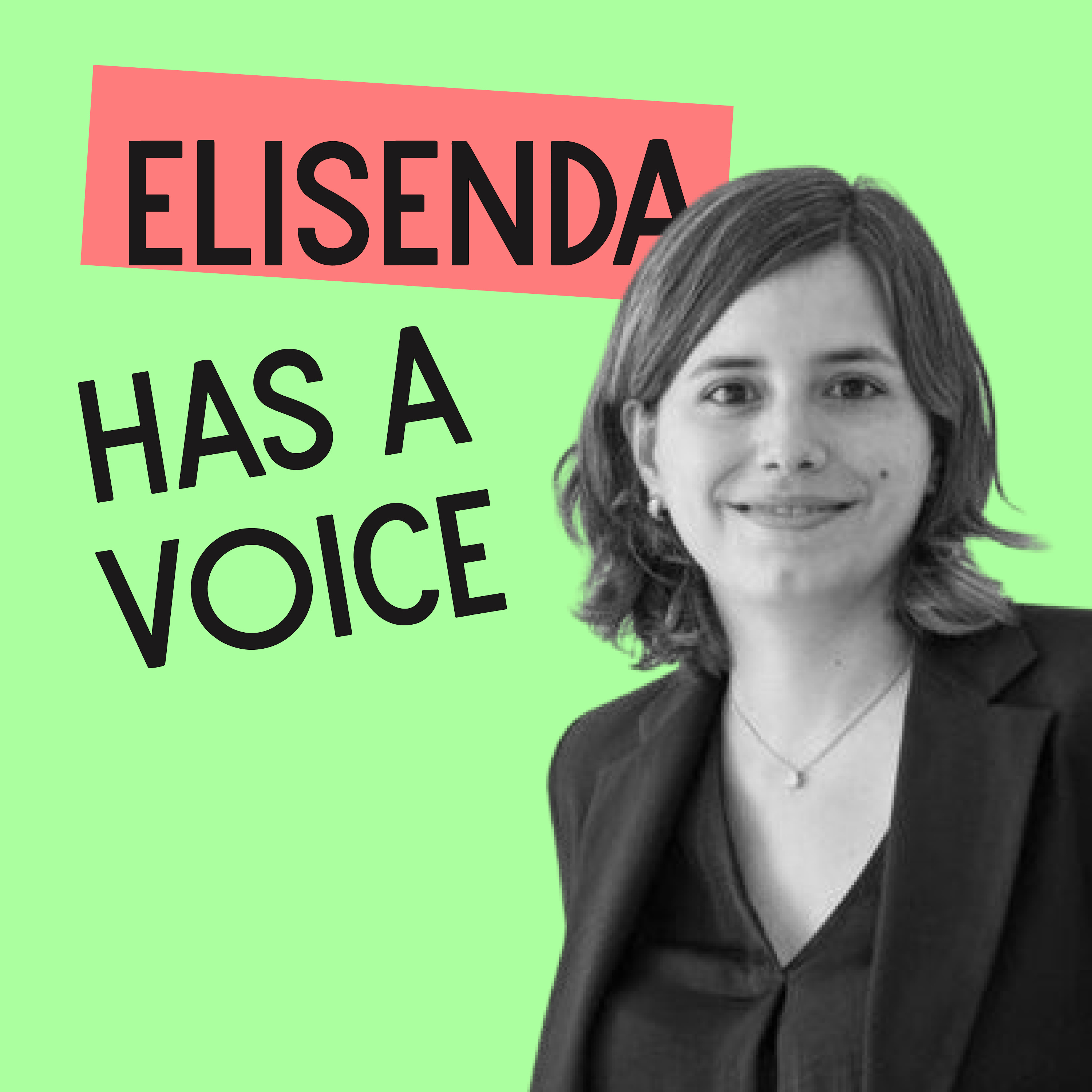 She has a voice