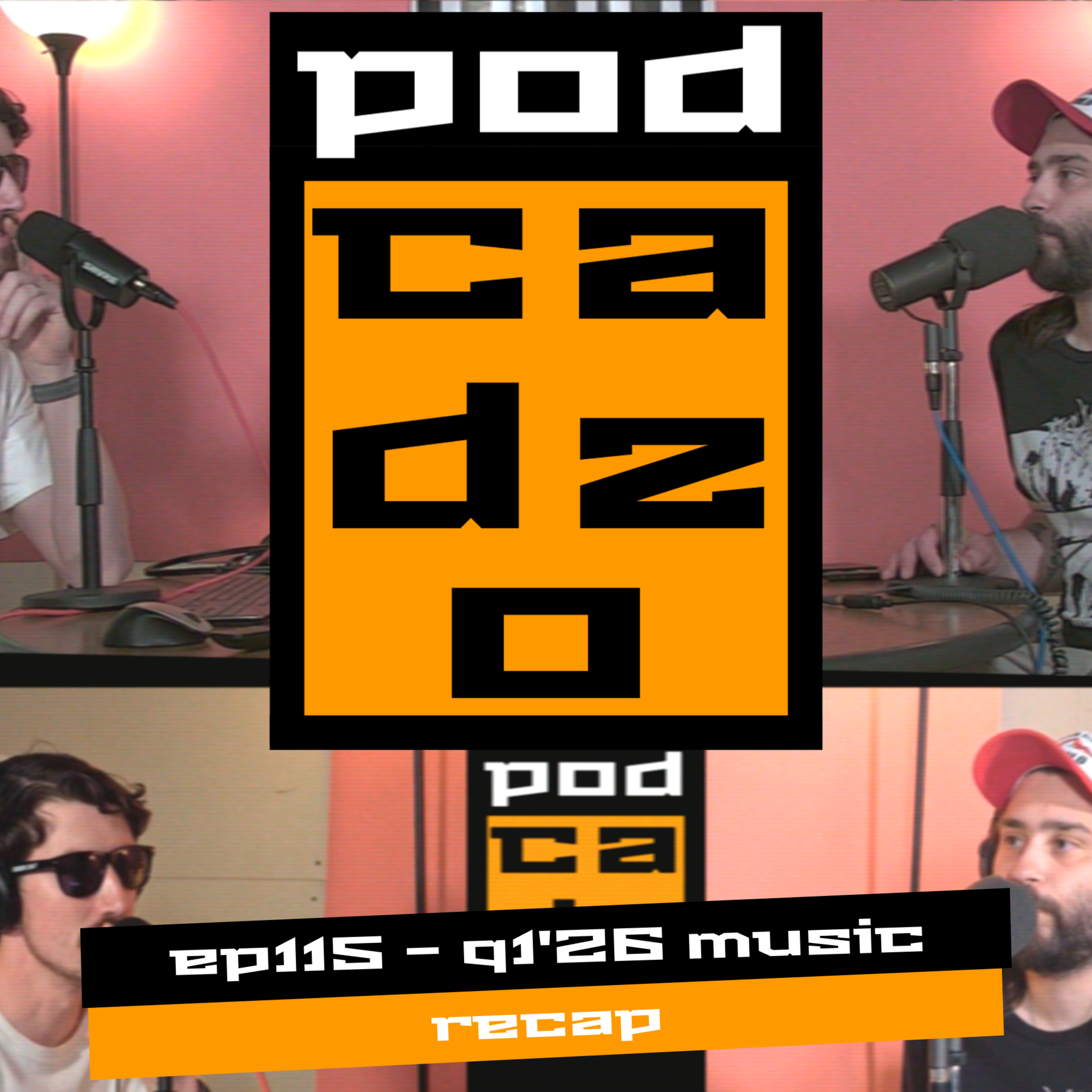 ep115 - q1'26 music recap episode artwork