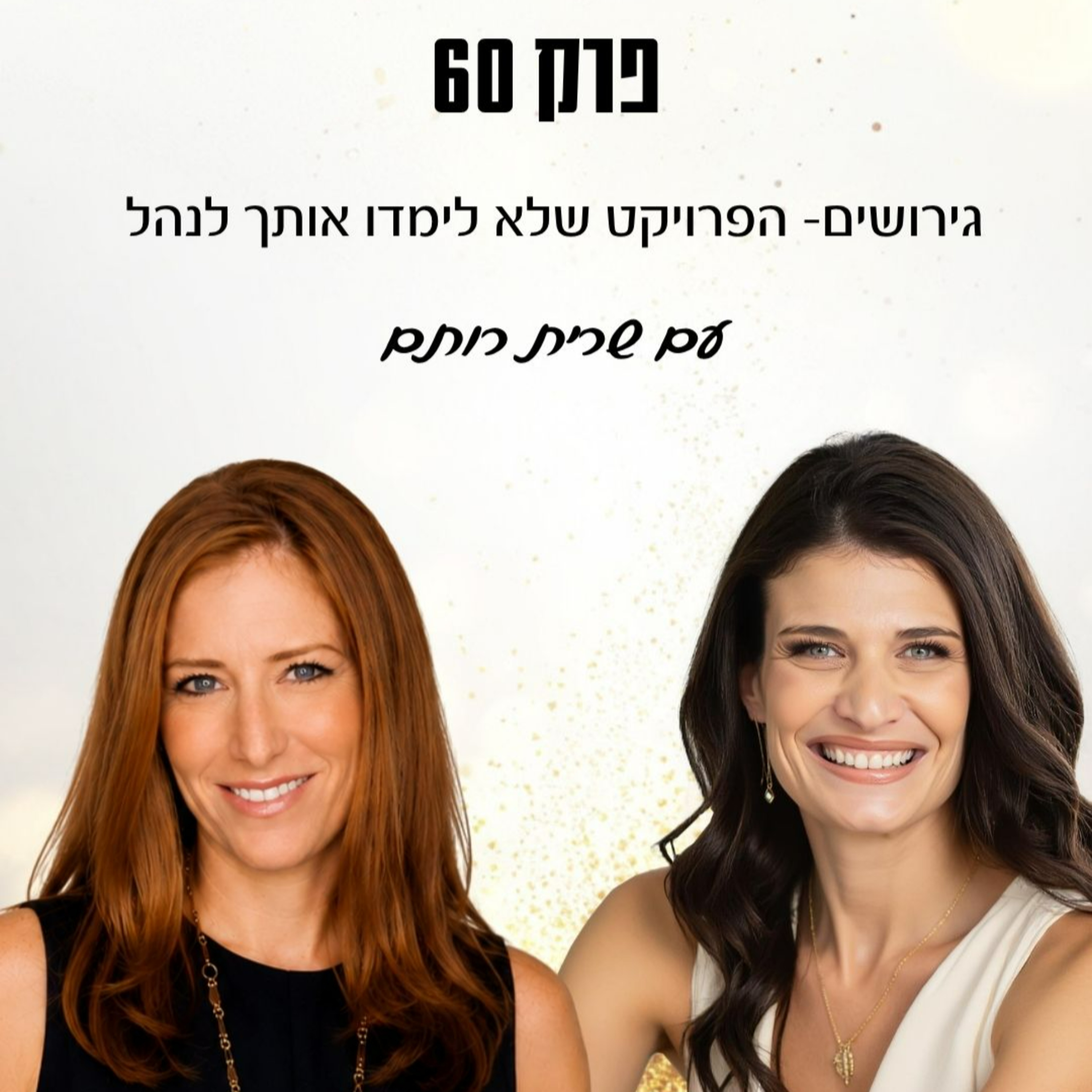 פרק 60- גירושים- הפרויקט שלא לימדו אותך לנהל עם שרית רותם episode artwork