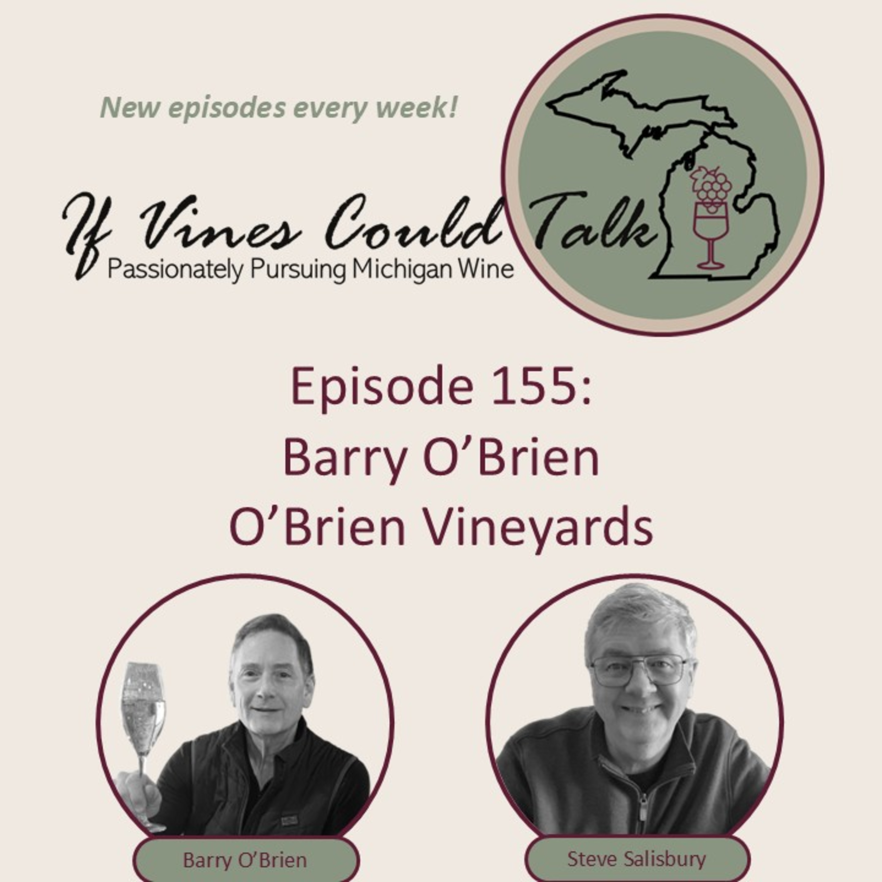 Episode 155: Barry O'Brien - O'Brien Vineyards episode artwork