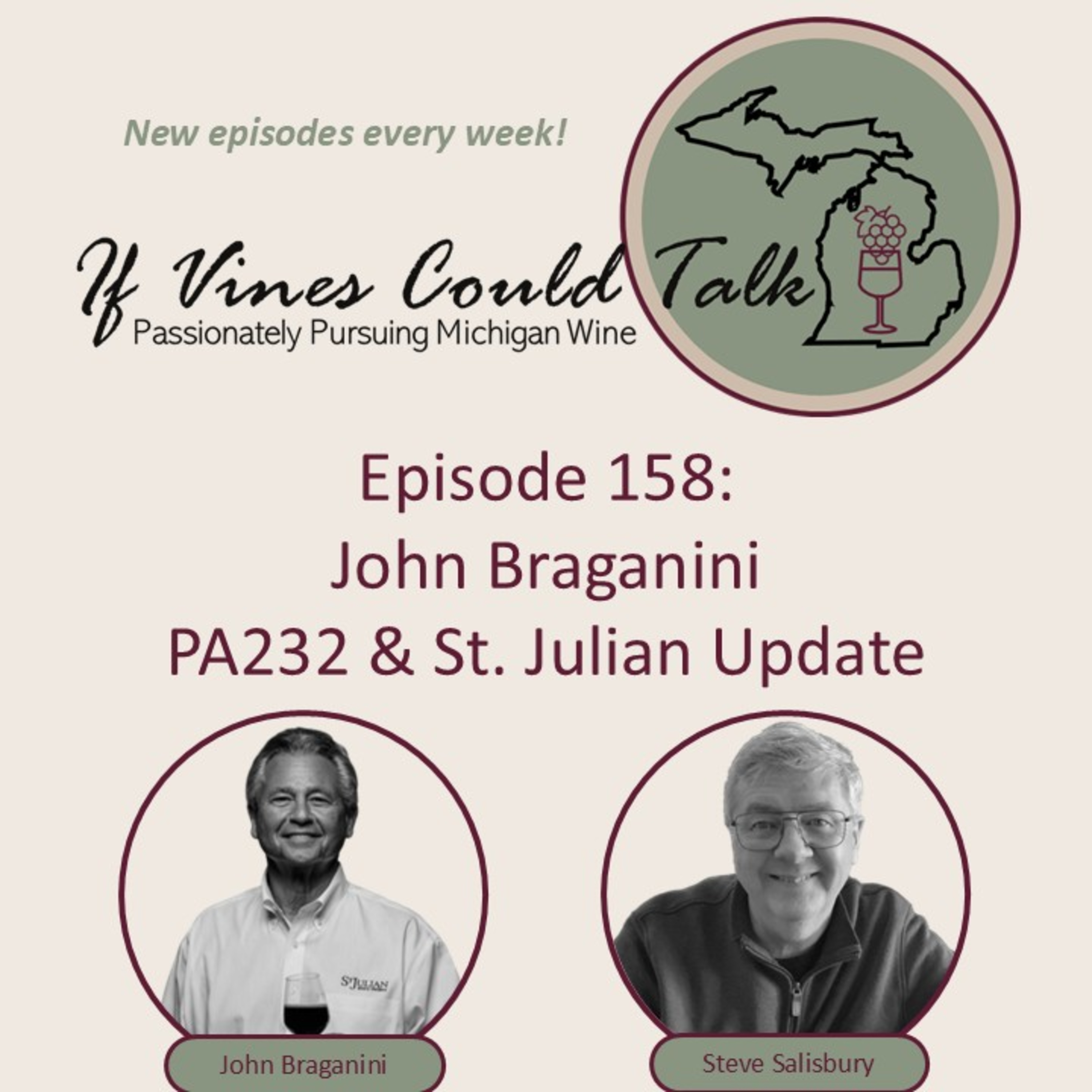 Episode 158: John Braganini - PA232 & St. Julian Update episode artwork