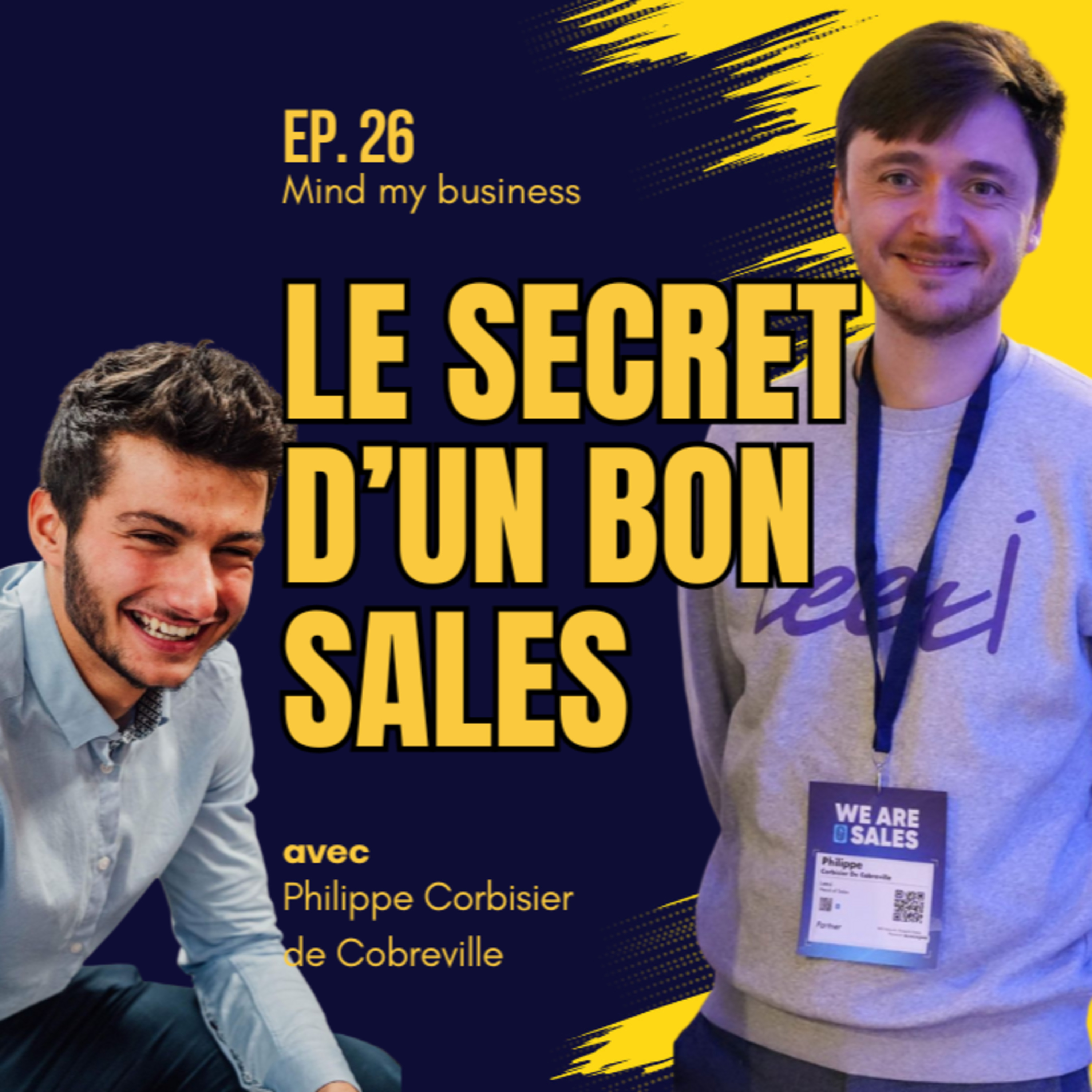Tu veux devenir meilleur en vente ? Écoute ça - Philippe Corbisier, Leexi.ai - Épisode #26 episode artwork