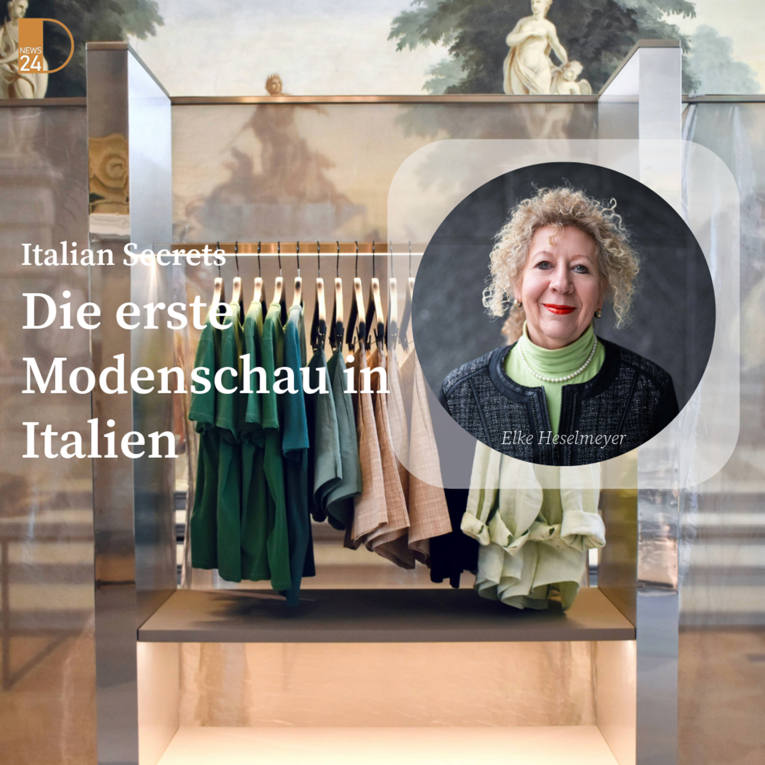 Die erste Modenschau in Italien. Italian Secrets in DNEWS24 episode artwork