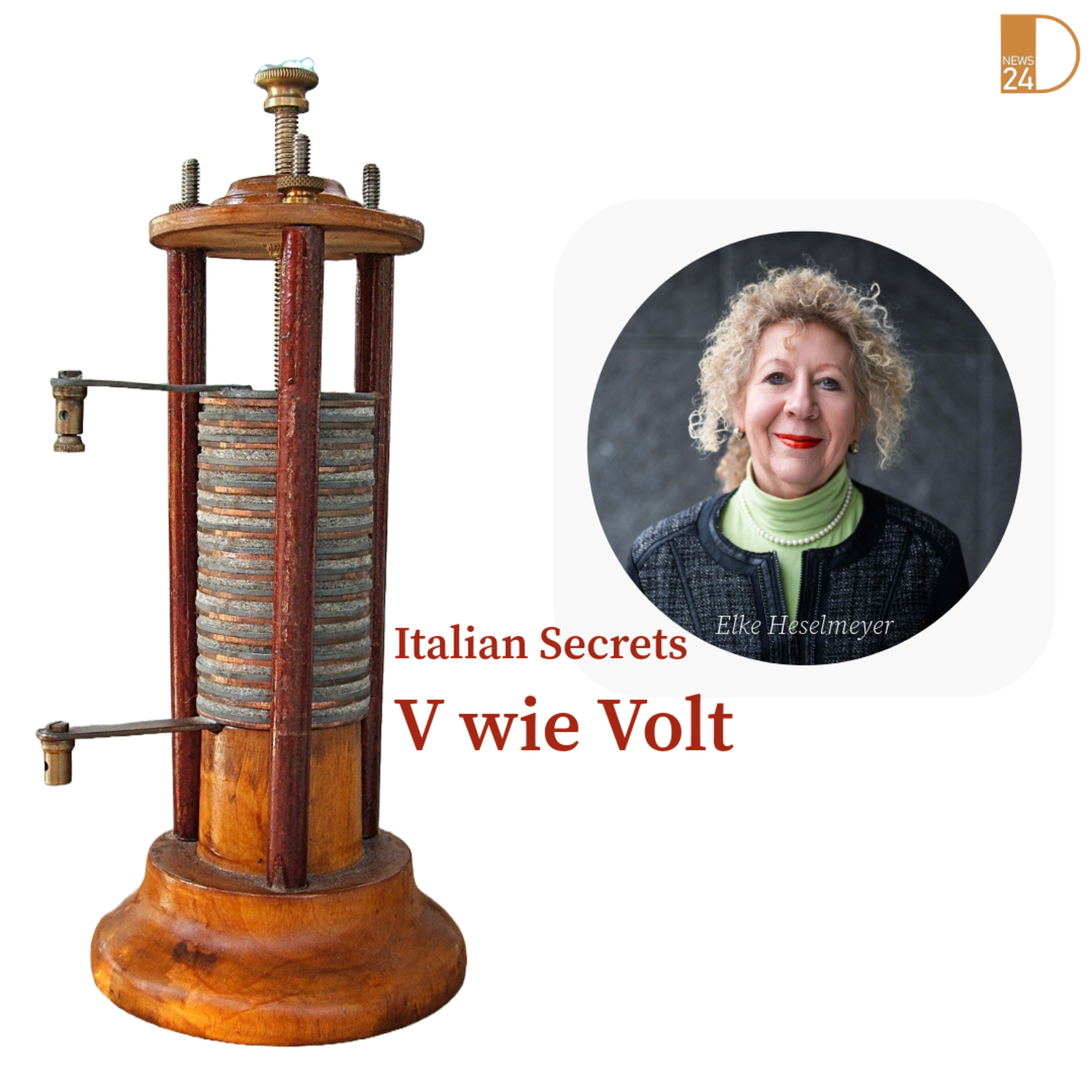 V wie Volt. Italian Secrets in DNEWS24 episode artwork