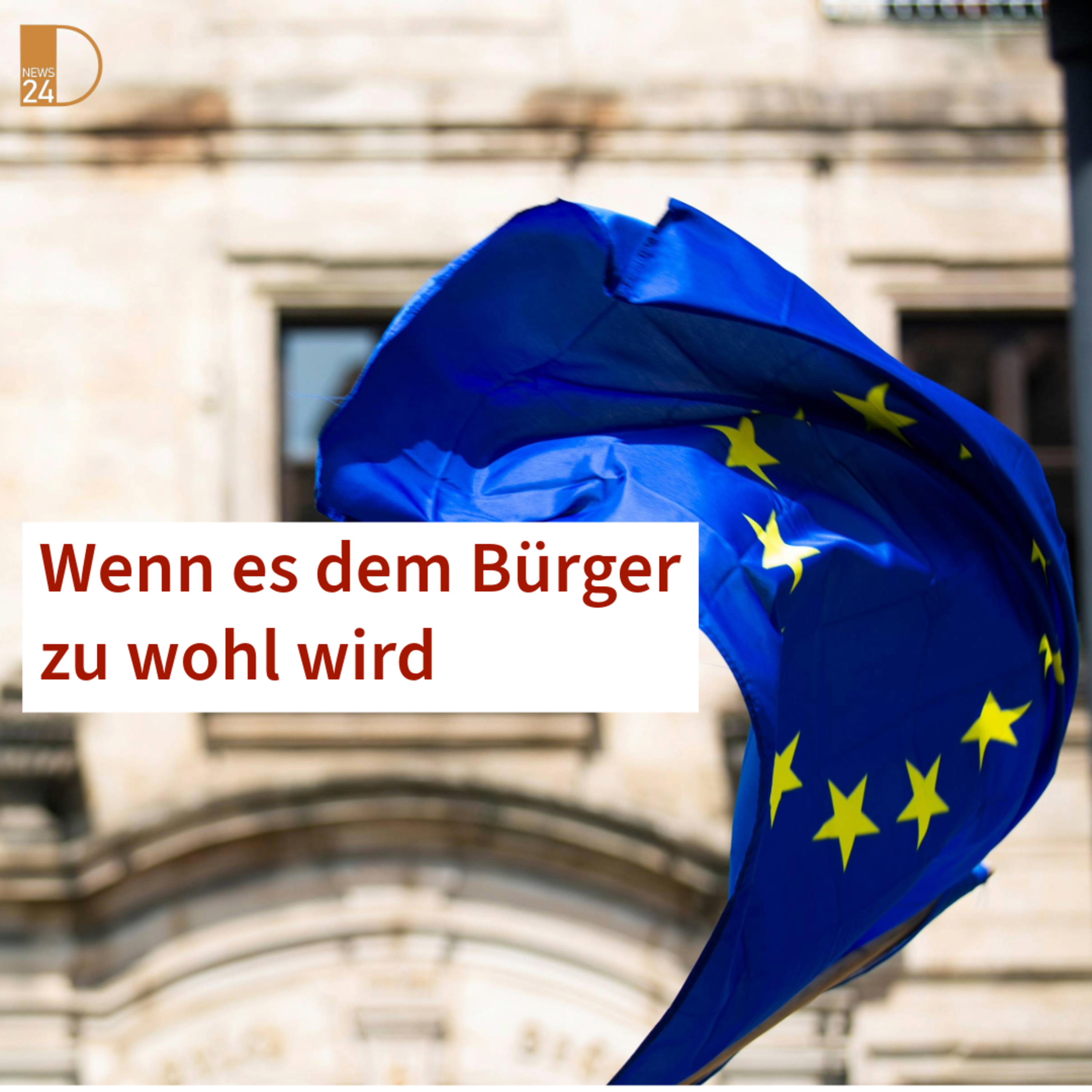 Wenn es dem Bürger zu wohl wird. Gedankenmacher in DNEWS24 episode artwork