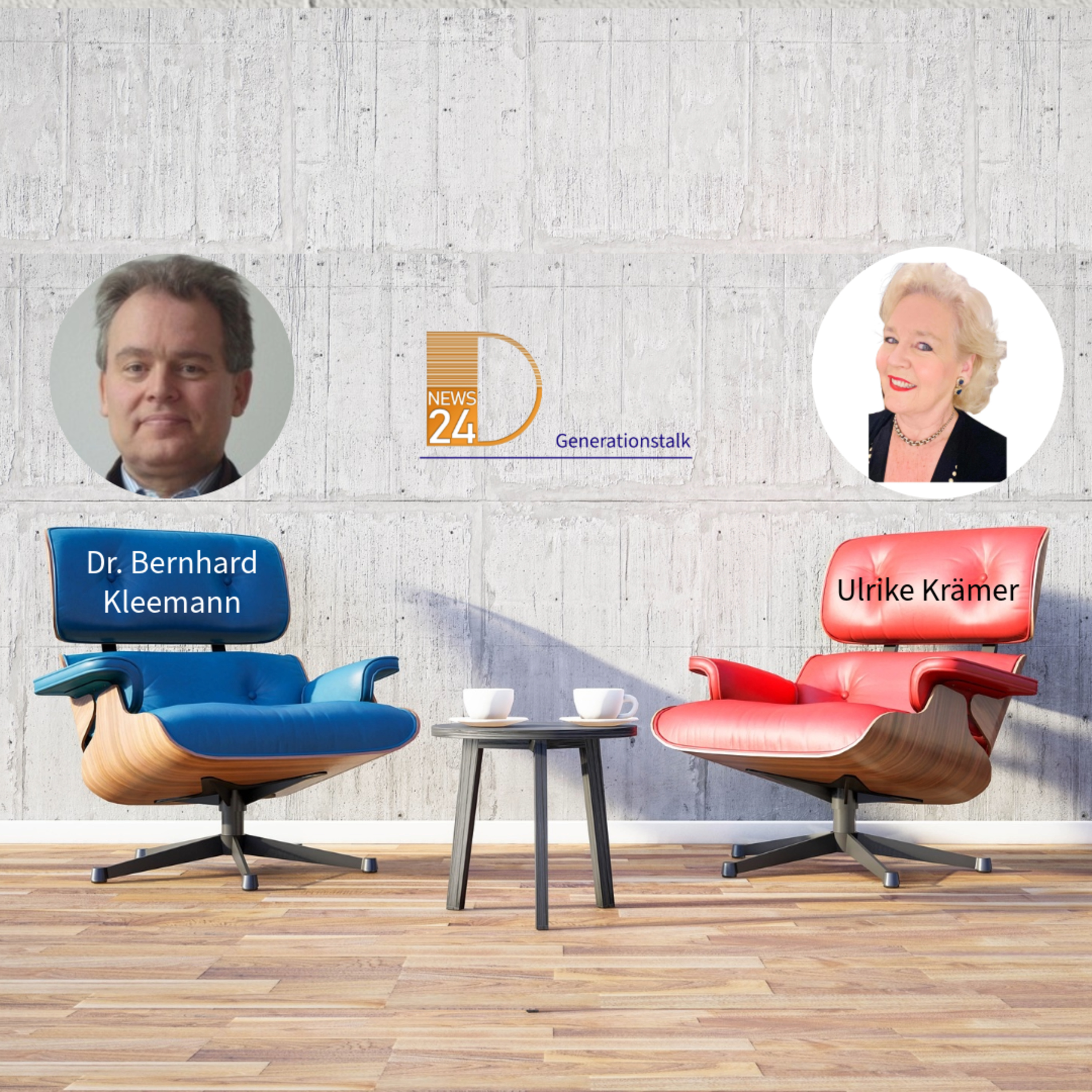 Ulrike Krämer spricht mit Dr. Bernhard Kleemann. #Generationstalk in DNEWS24 episode artwork