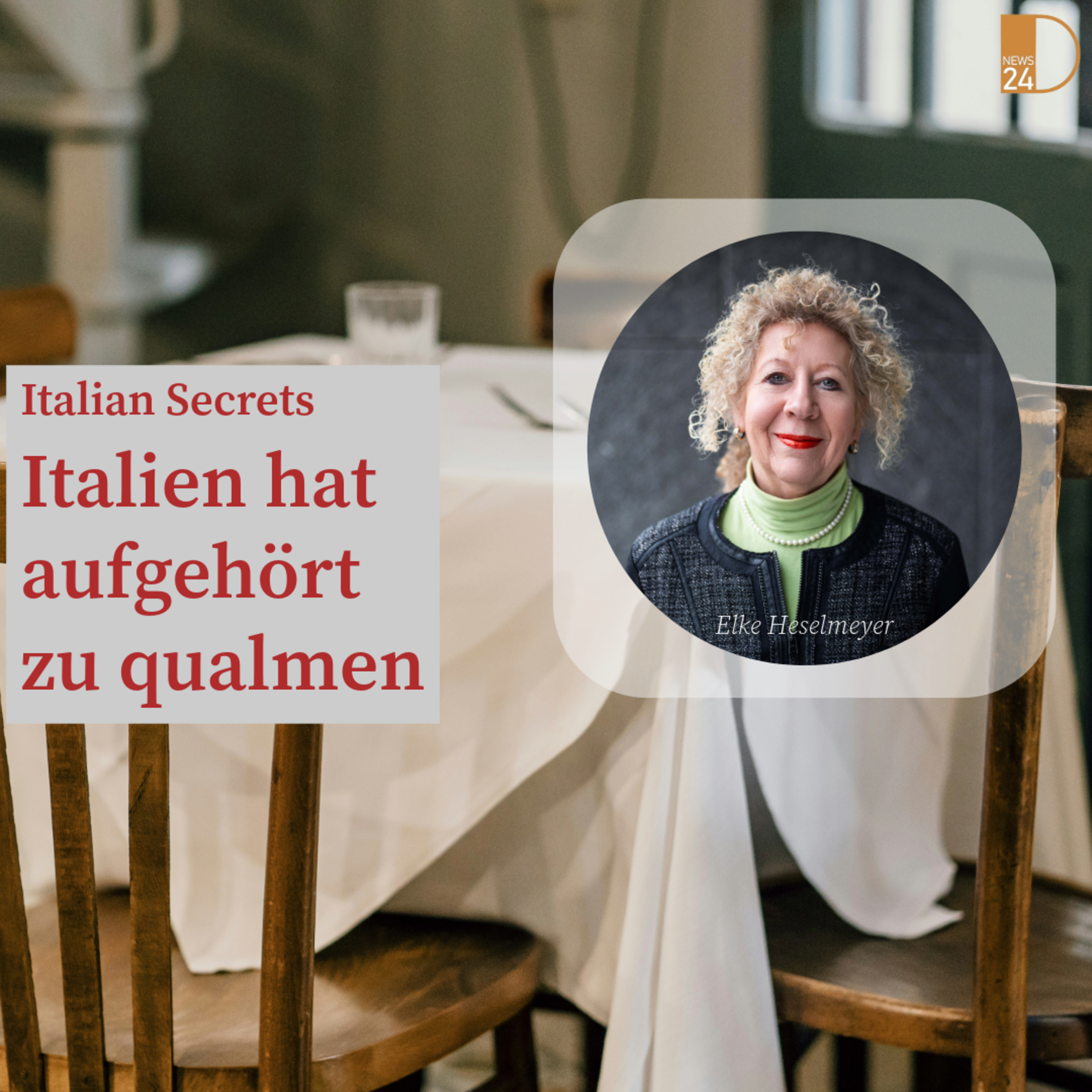 Italien hat aufgehört zu qualmen. Italian Secrets in DNEWS24 episode artwork