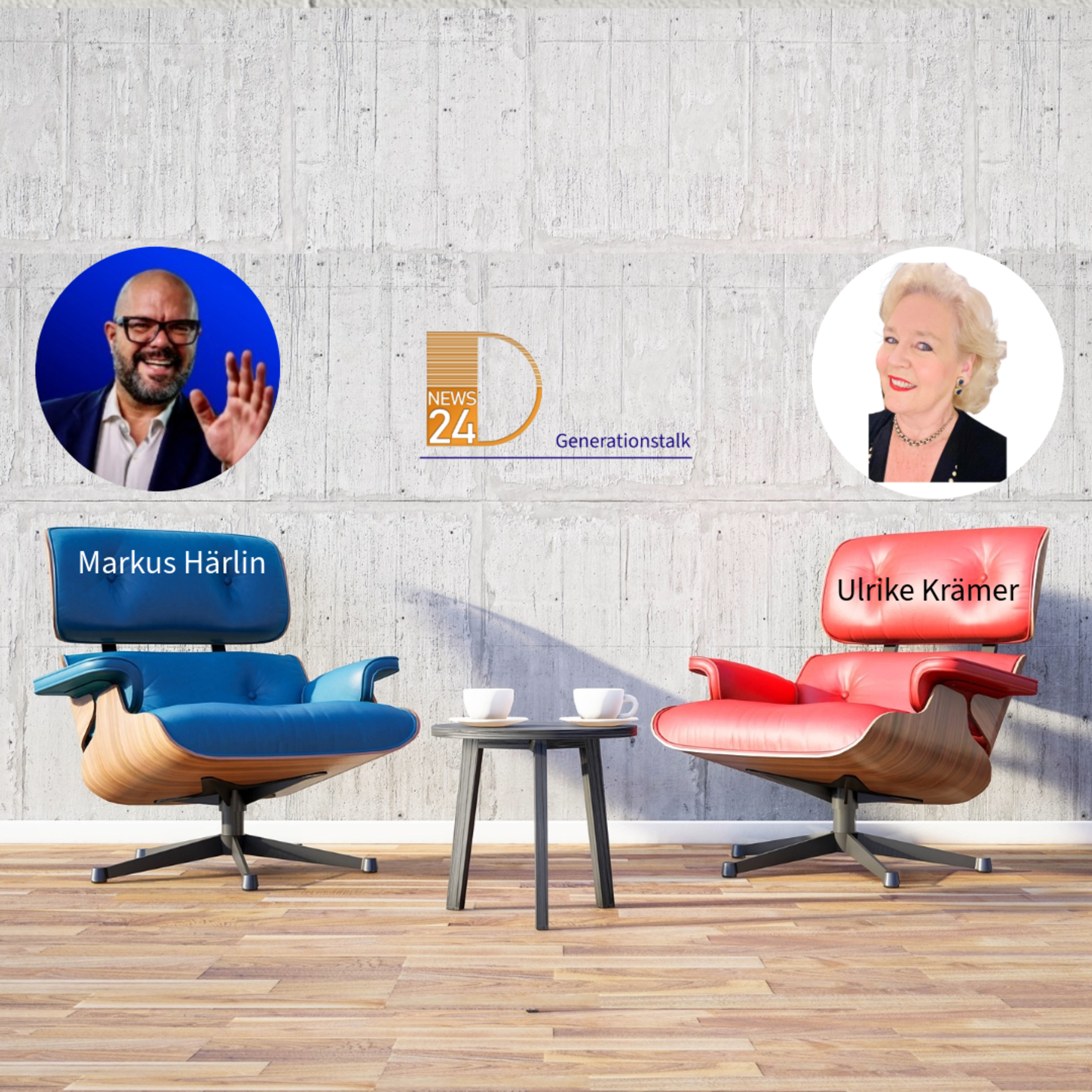 Ulrike Krämer spricht mit Markus Härlin. #Generationstalk in DNEWS24 episode artwork