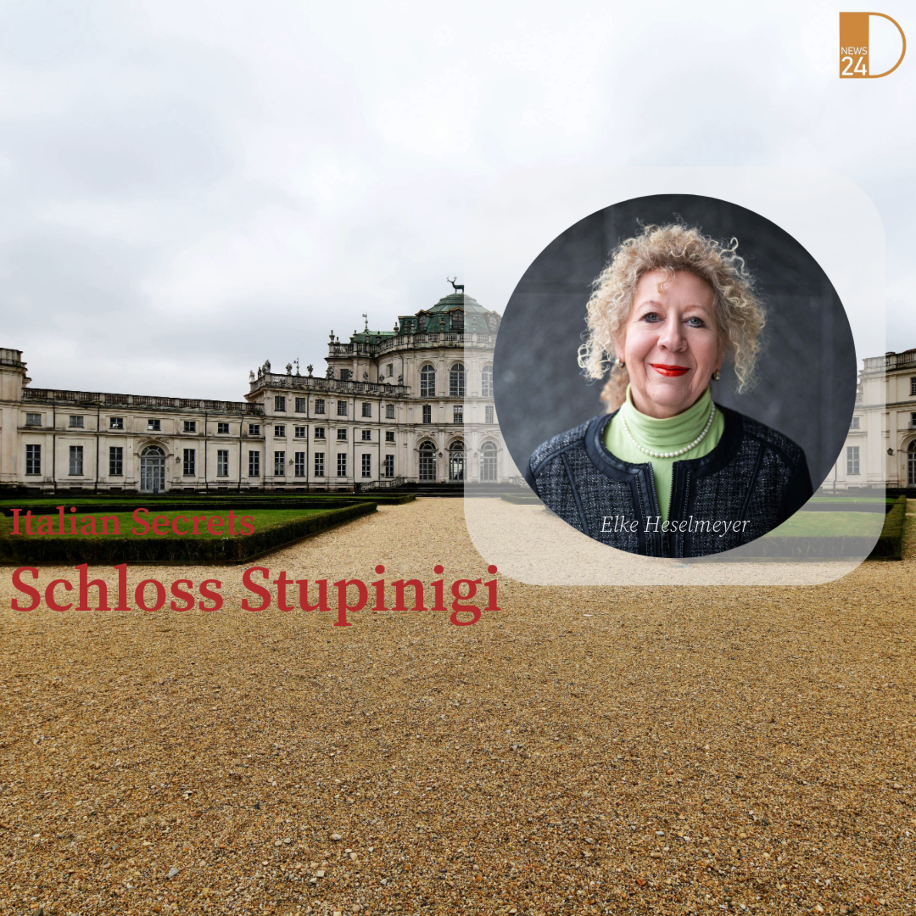 Schloss Stupinigi. Italian Secrets in DNEWS24 episode artwork
