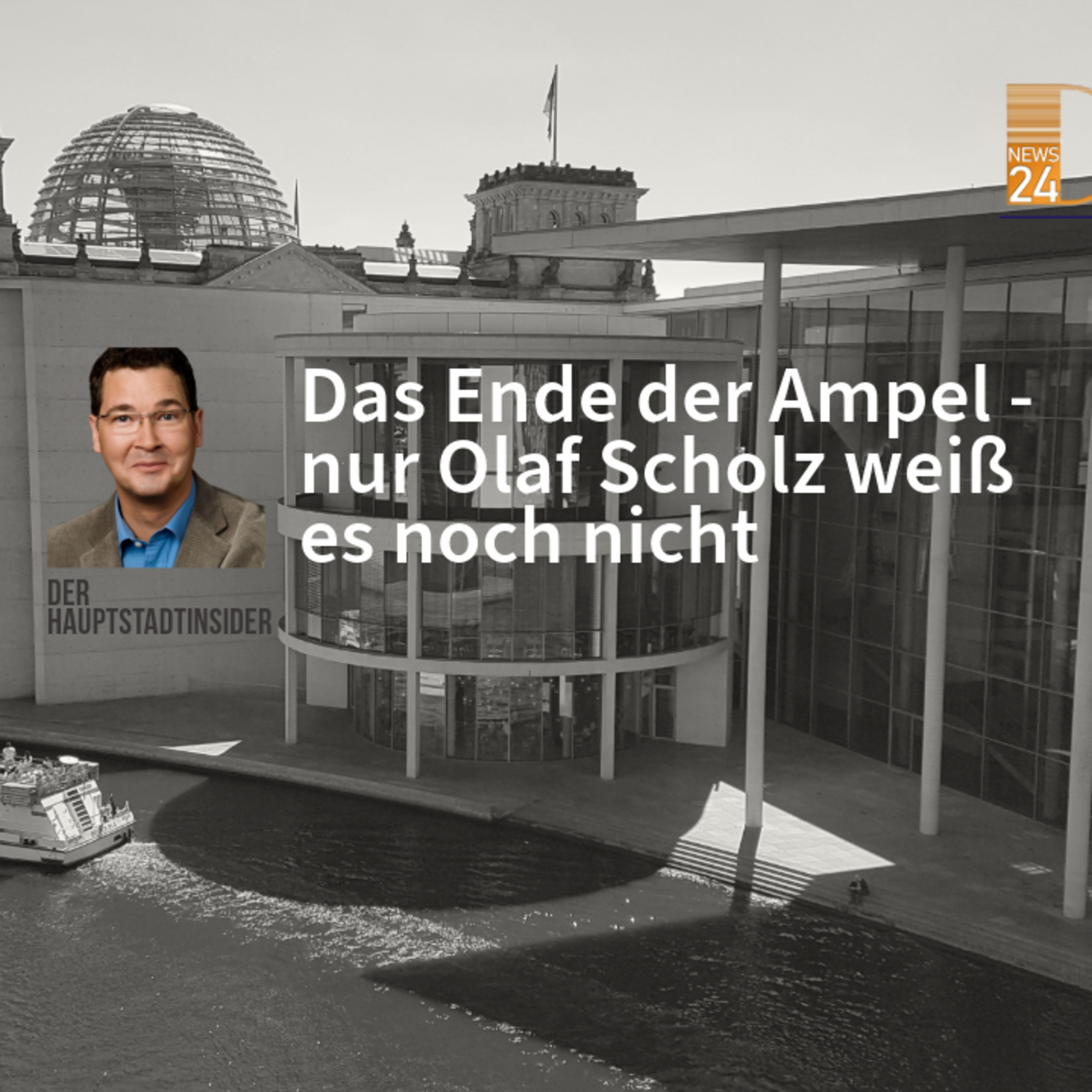 Das Ende der Ampel - nur Olaf Scholz weiß es noch nicht. Hauptstadtinsider Jan Peter Luther episode artwork