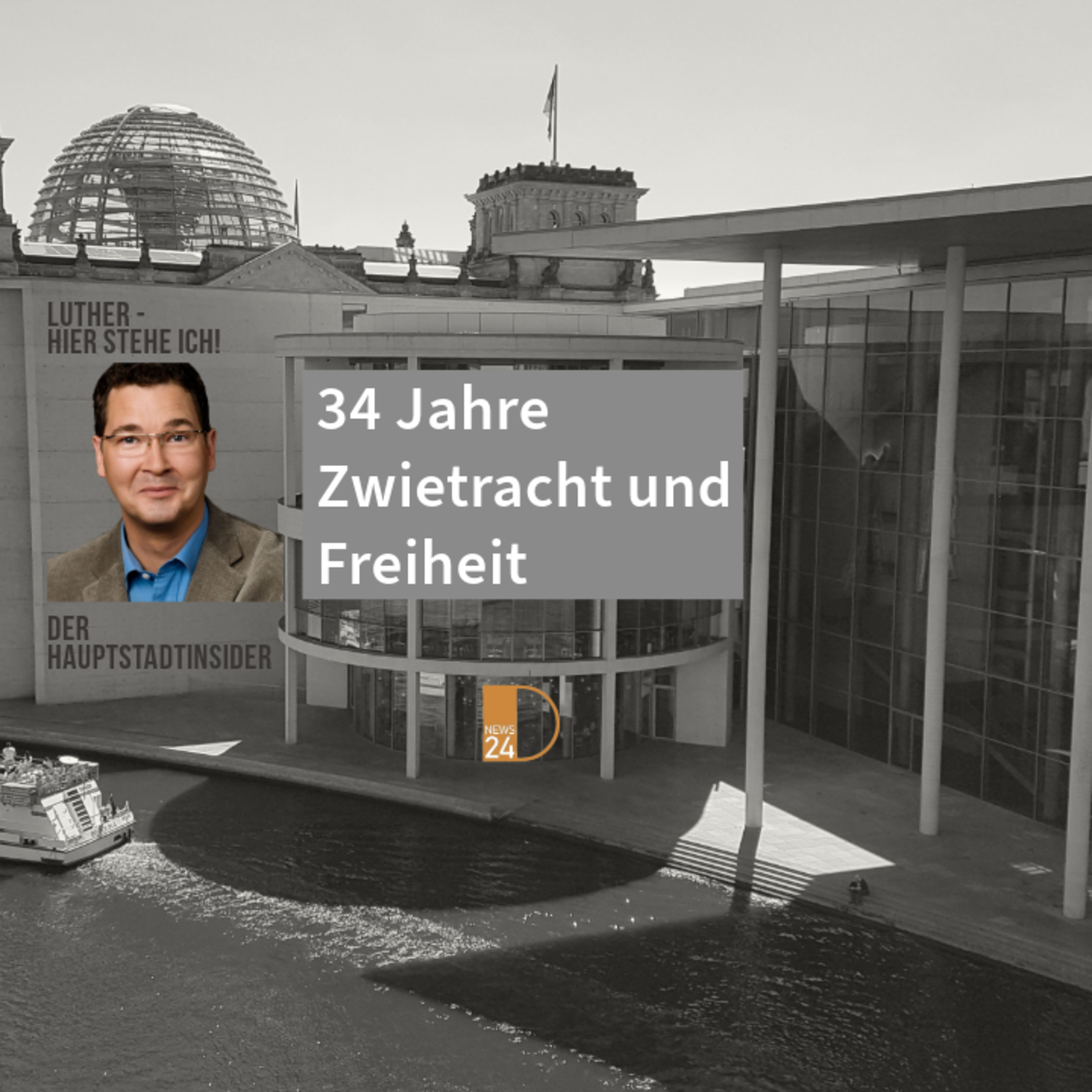 34 Jahre Zwietracht und Freiheit. Hauptstadtinsider Jan Peter Luther episode artwork