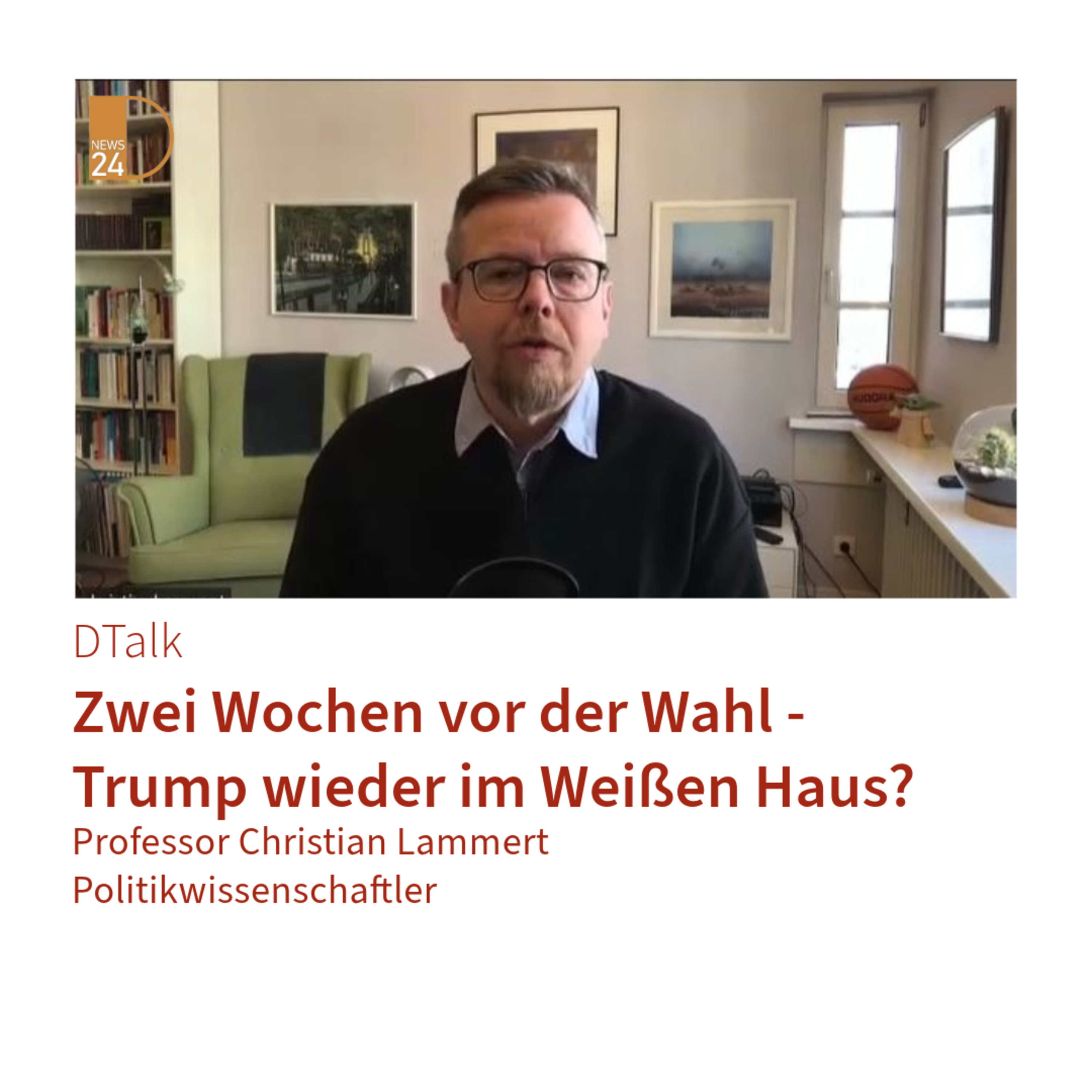 Zwei Wochen vor der US-Wahl - Trump wieder im Weißen Haus? episode artwork