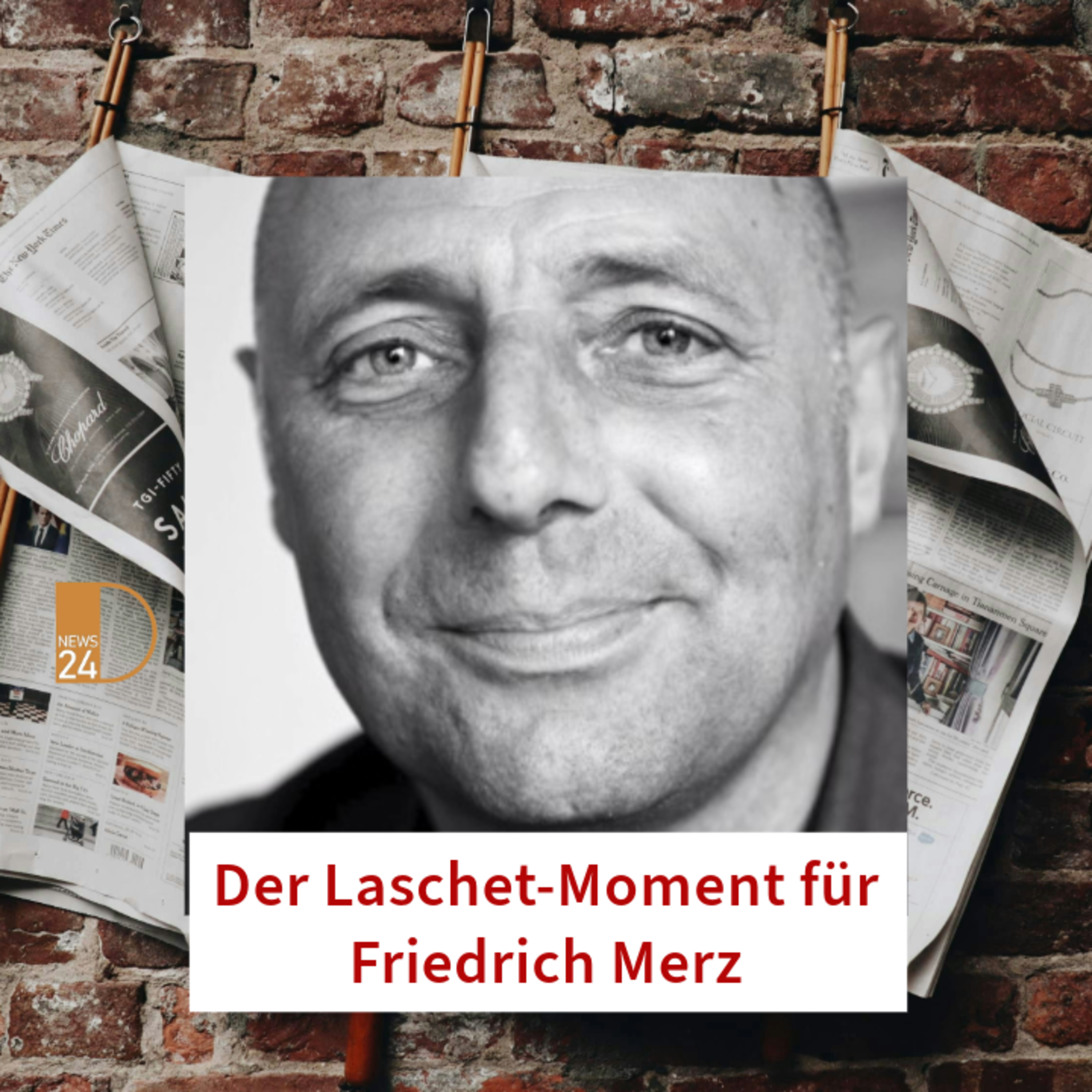 Der Laschet Moment für Friedrich Merz. Medienlupe mit Peter Lewandowski in DNEWS24 episode artwork